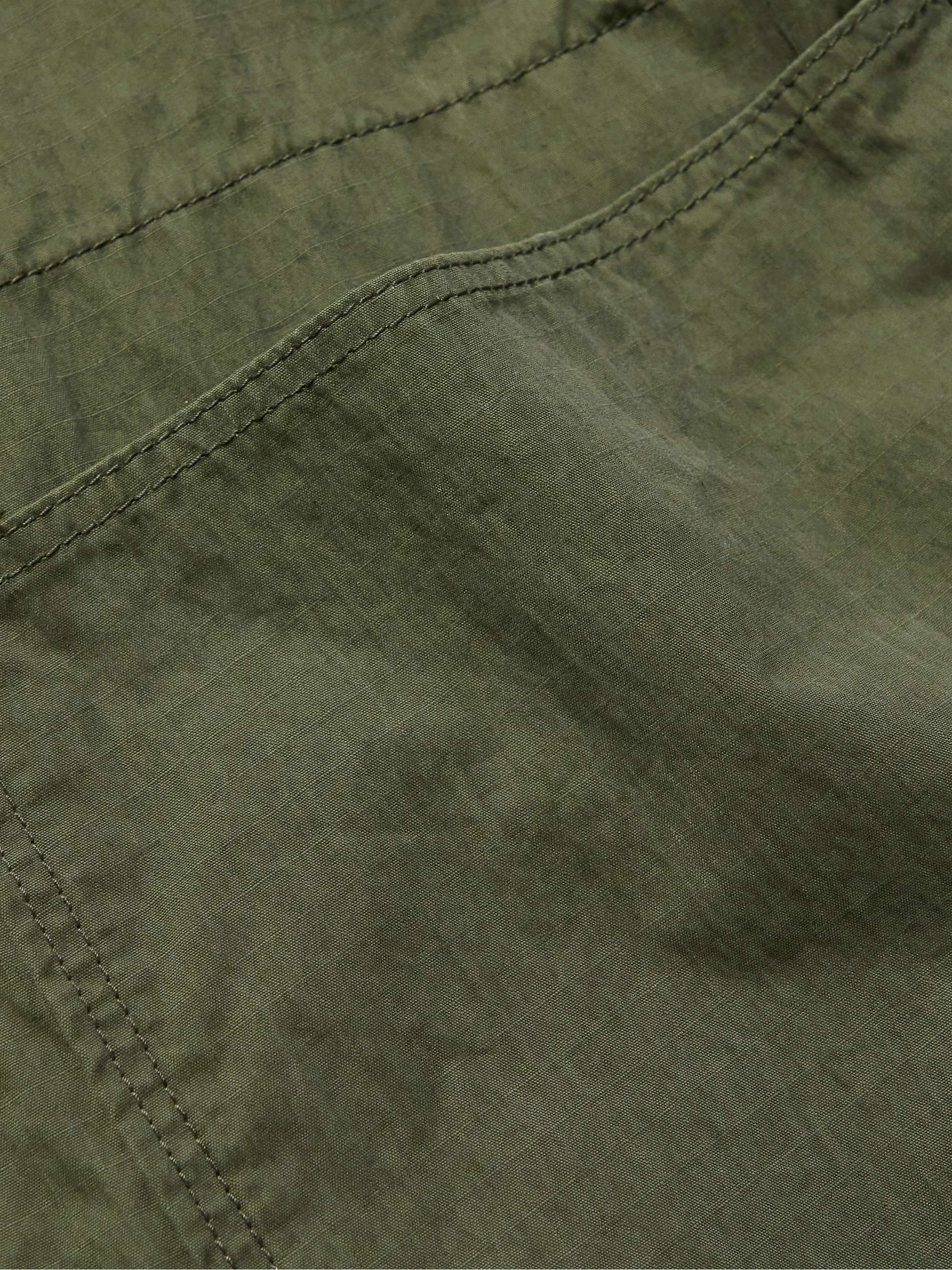 Cotton-Blend Ripstop Jacket view