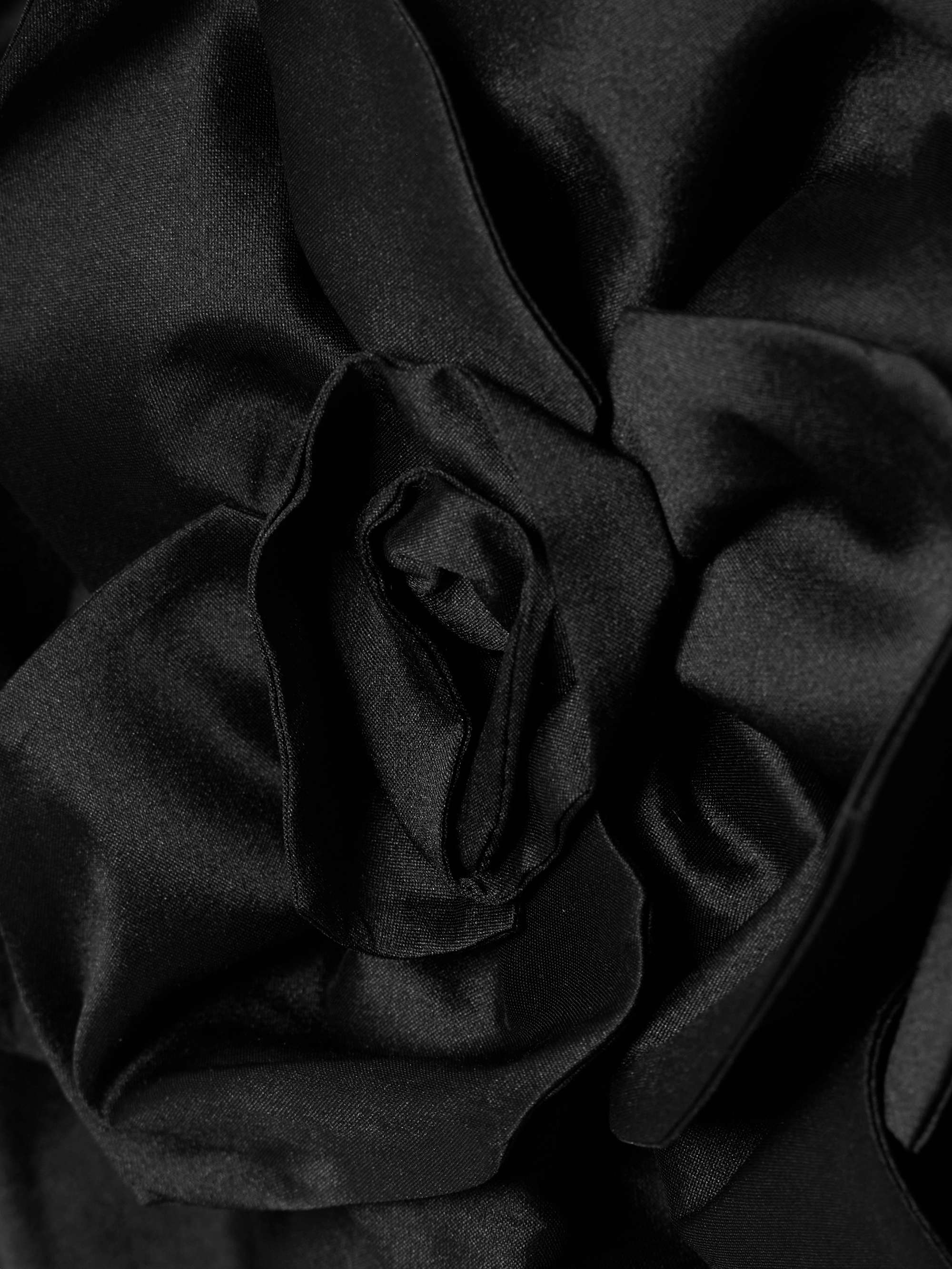 Etta appliquéd off-the-shoulder linen-blend midi dress view