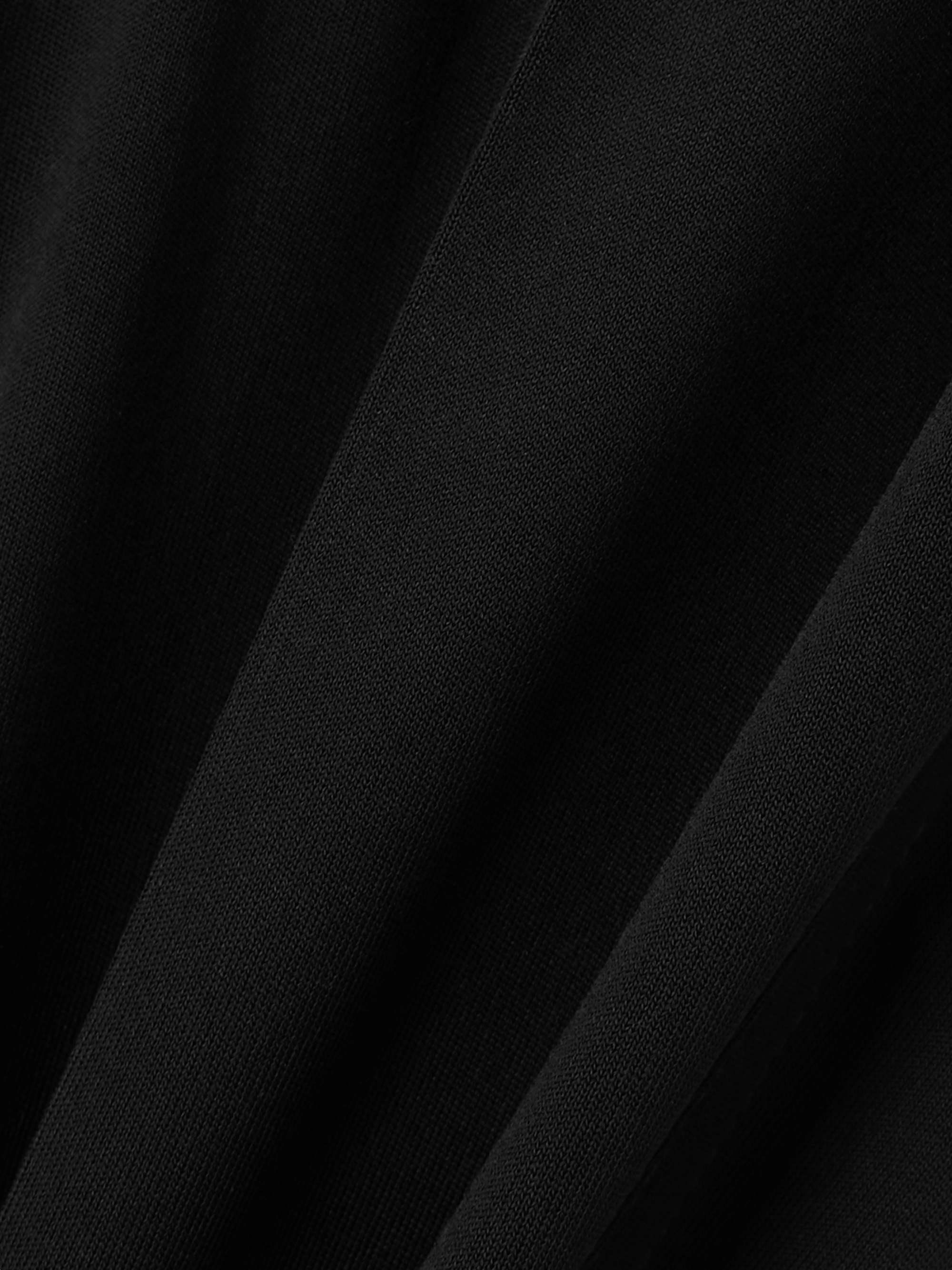 Jersey flared pants view