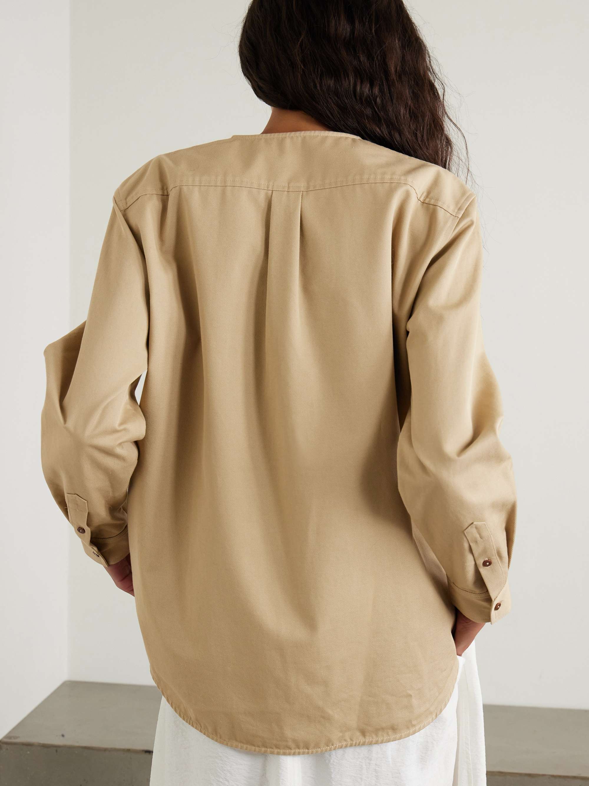 Organic cotton-twill shirt view