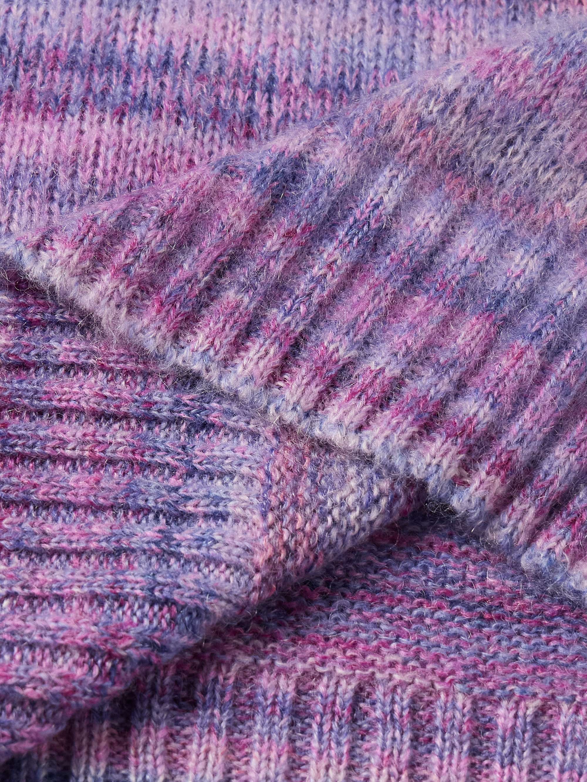 Space-Dyed Knitted Sweater view