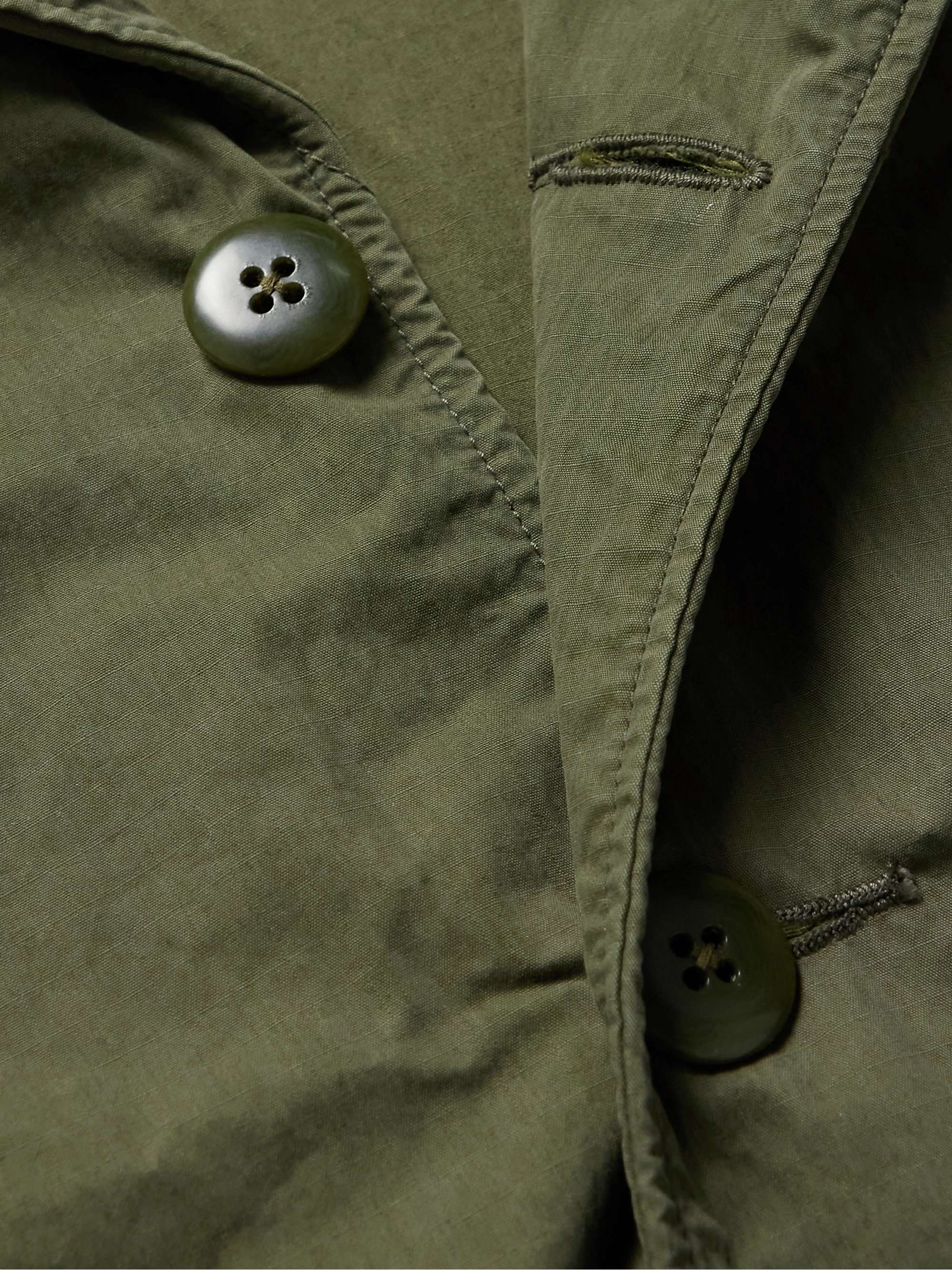 Cotton-Blend Ripstop Jacket view