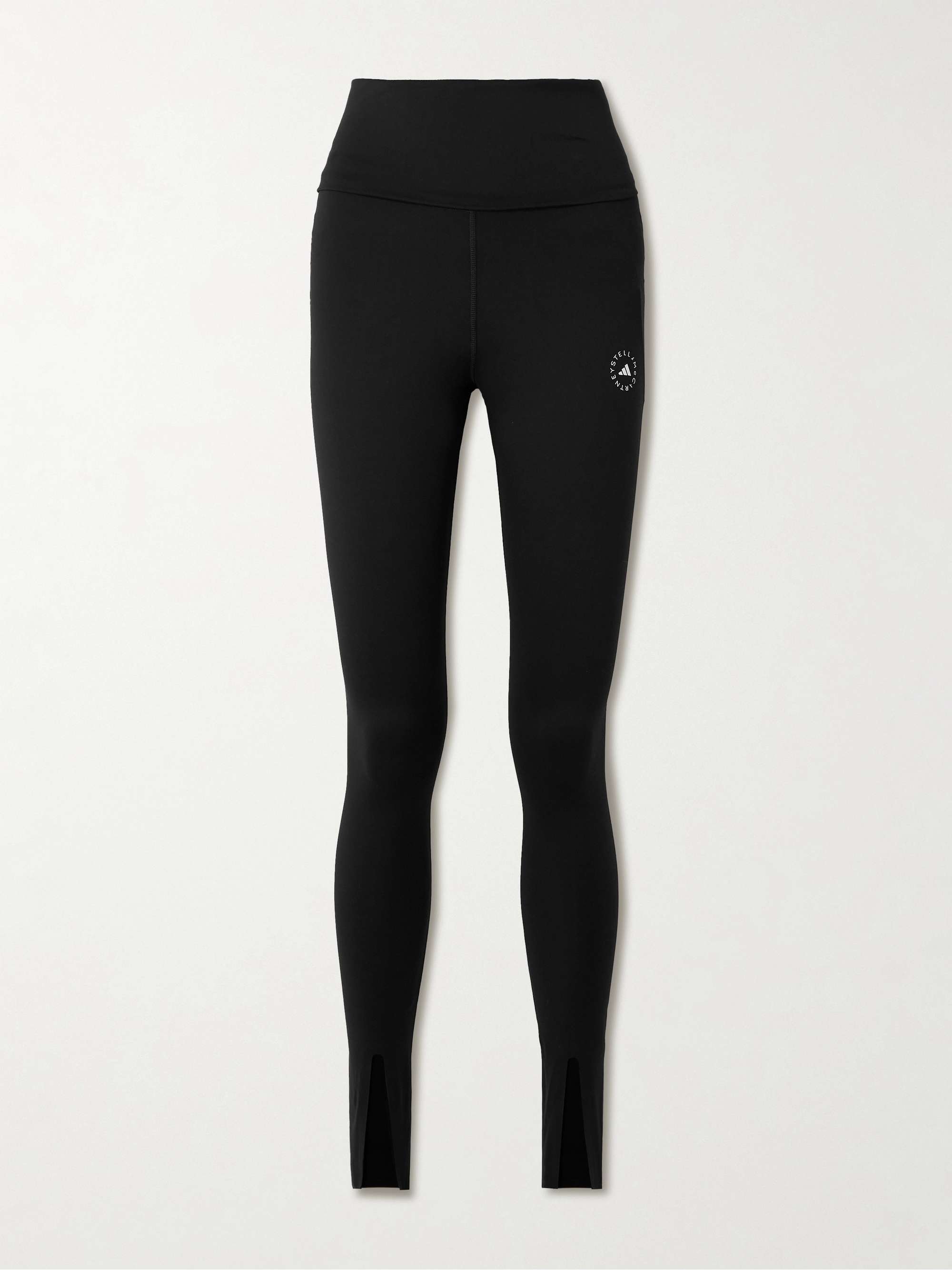 TrueStrength logo-jacquard recycled stretch-jersey leggings hero visual