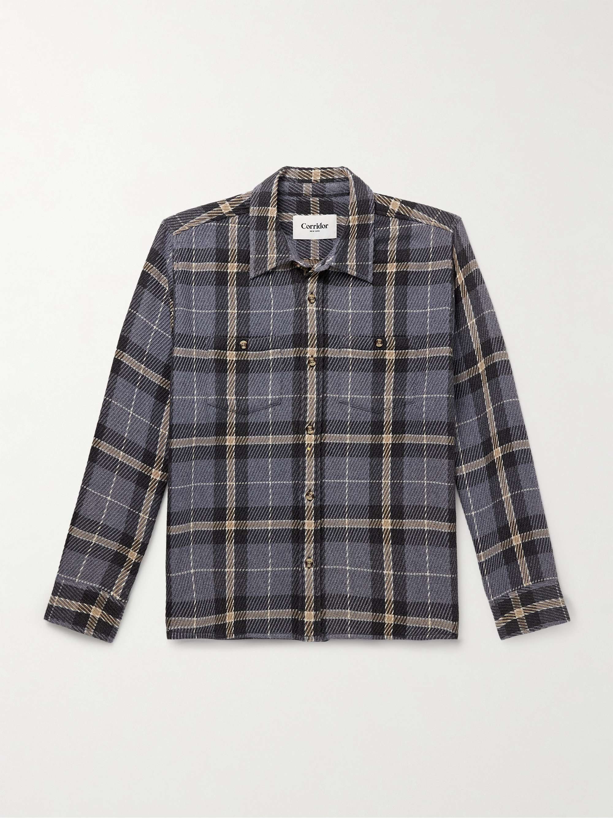 Big Twill Checked Cotton-Twill Shirt hero visual