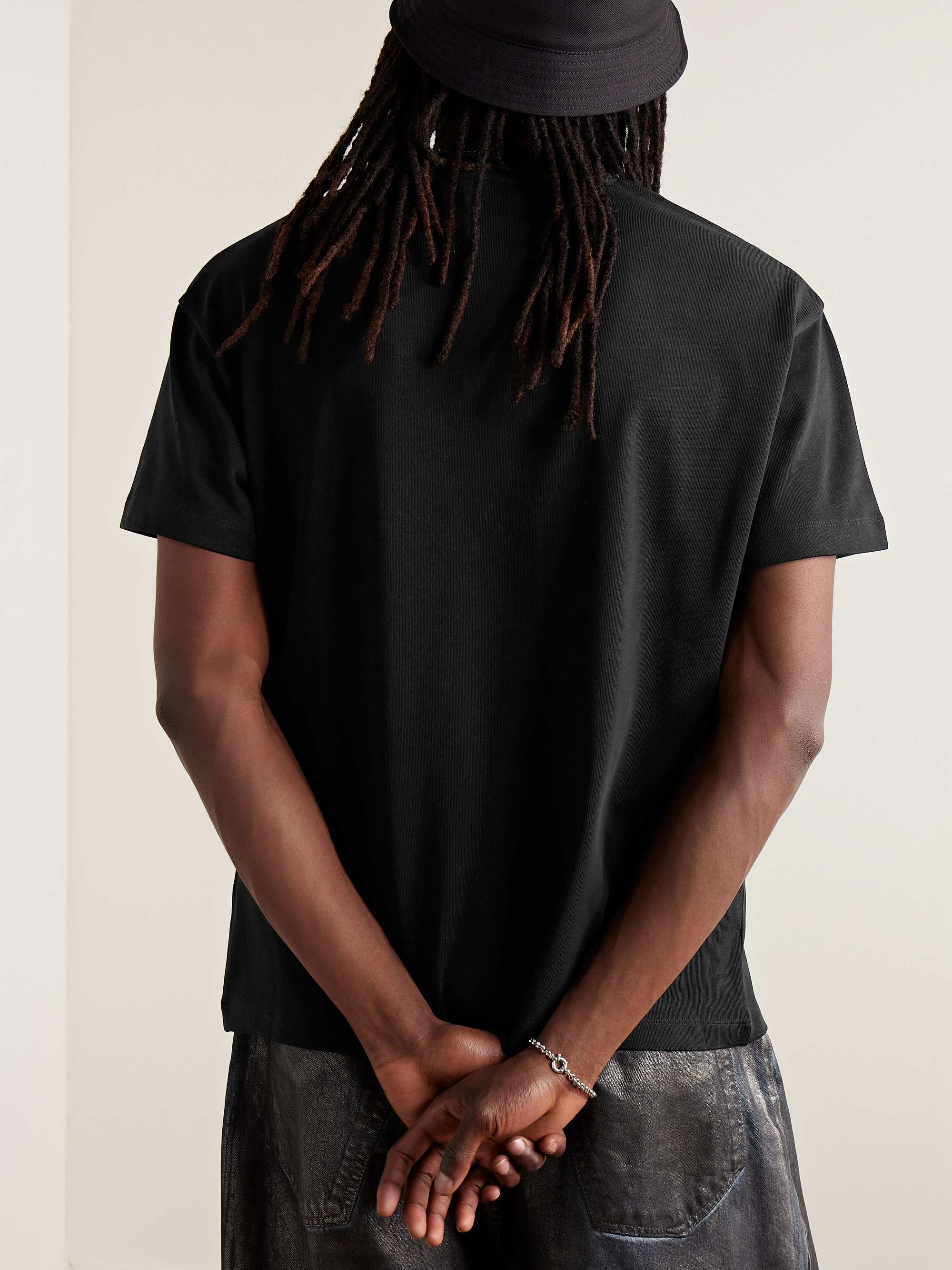 + Roc Nation by Jay-Z Logo-Print Cotton-Jersey T-Shirt view