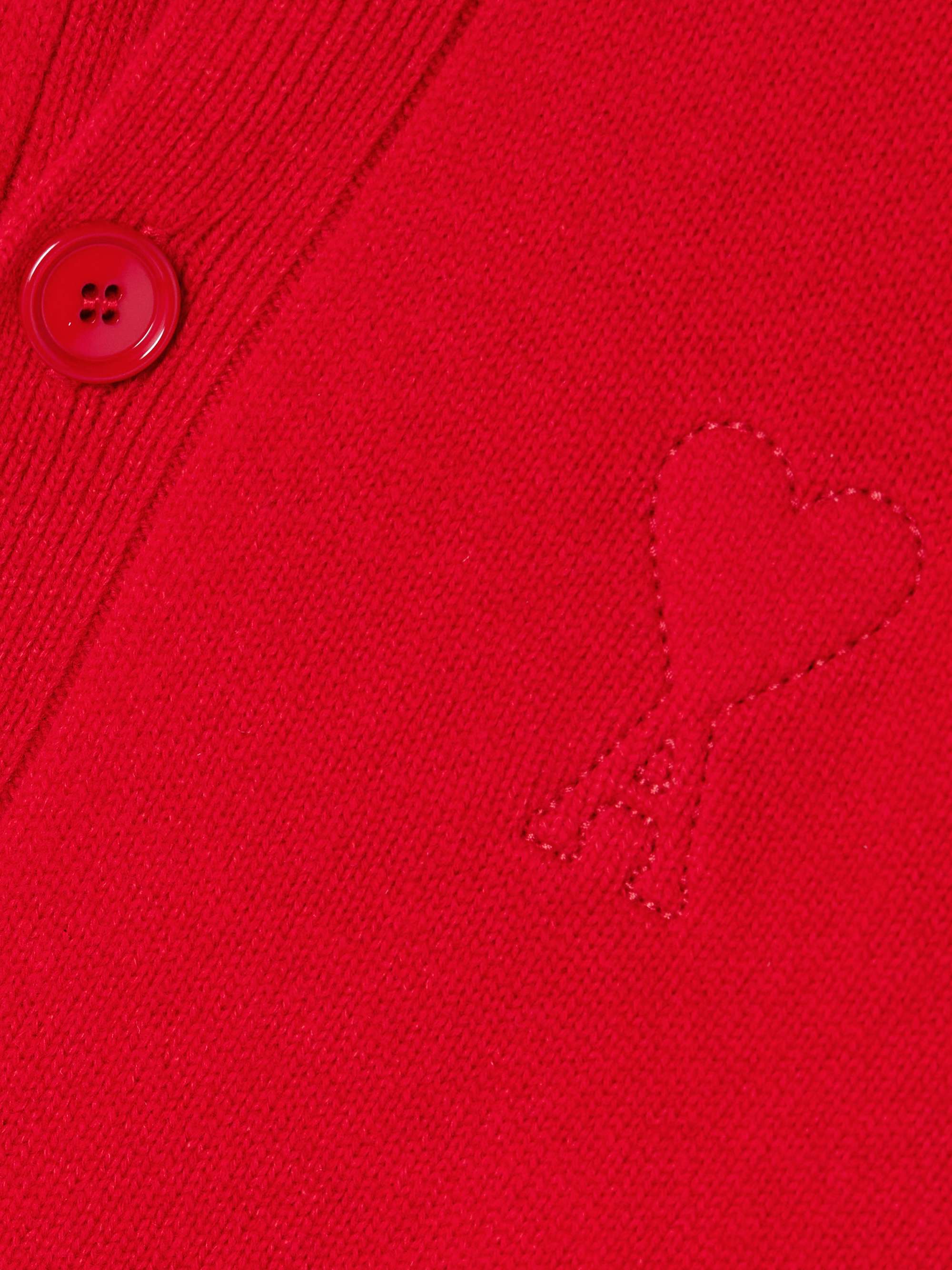 ADC embroidered wool and cashmere-blend cardigan view
