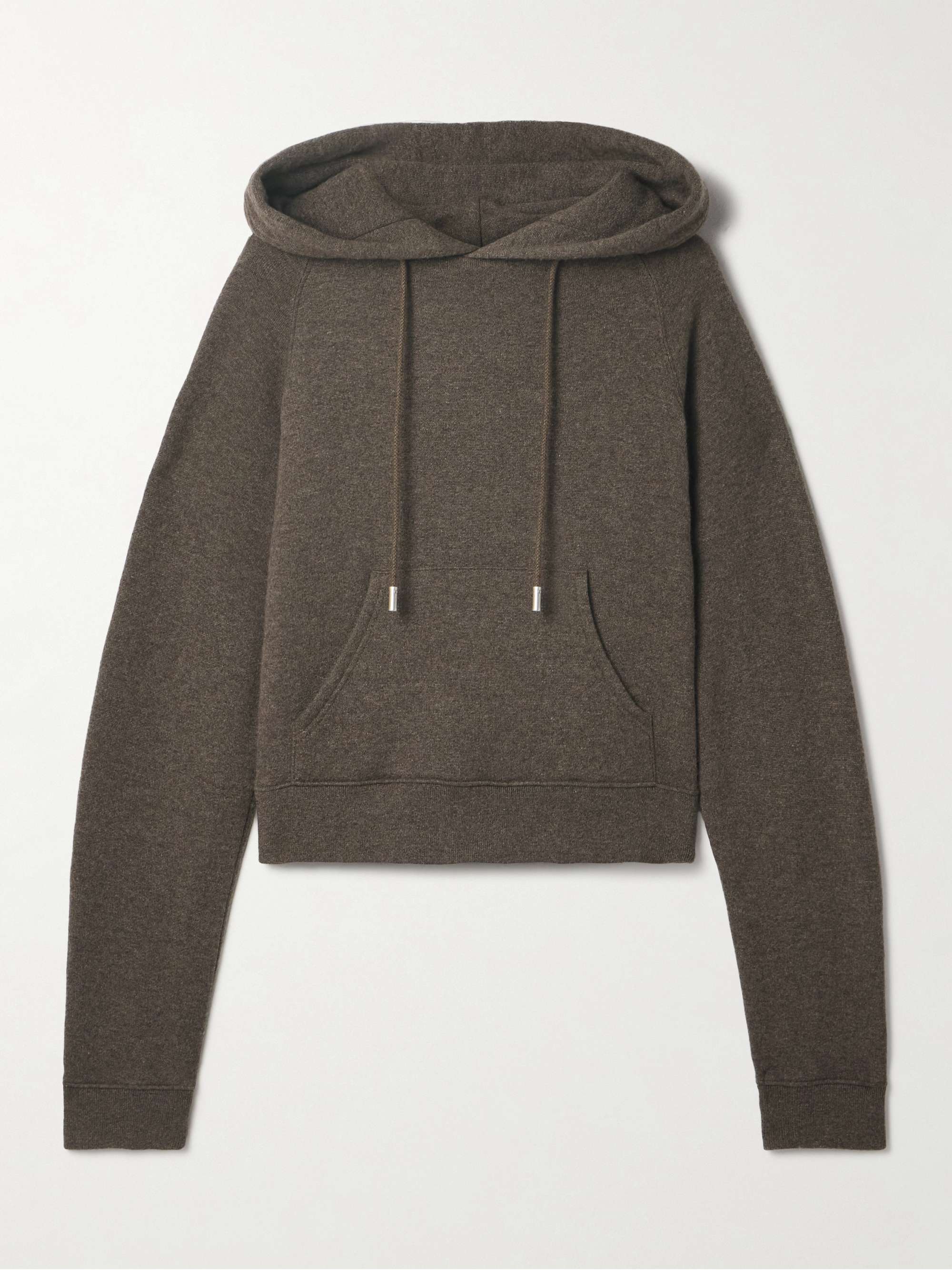 Timmi mélange cashmere and cotton-blend hoodie hero visual