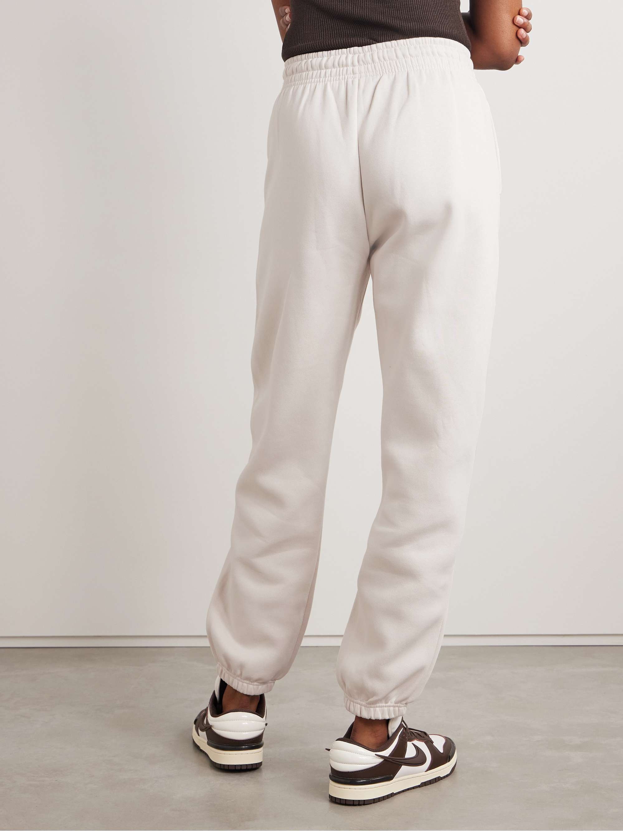 Phoenix cotton-blend jersey track pants view