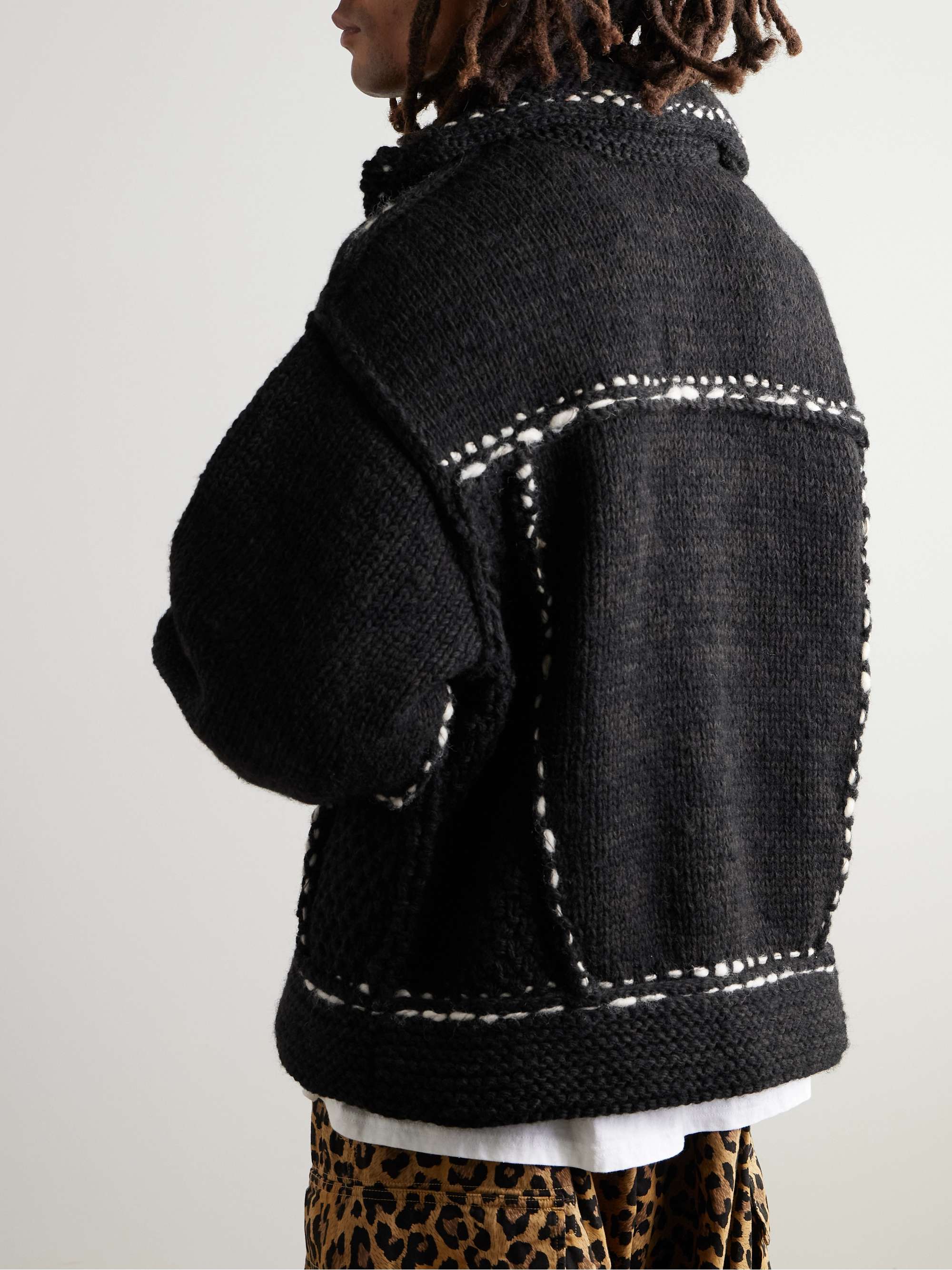 Embroidered Wool Jacket view