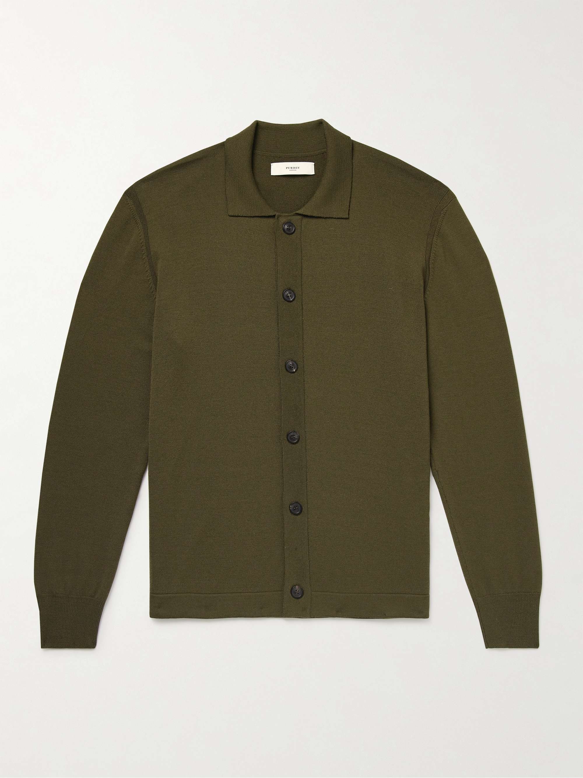Audley Wool Shirt hero visual