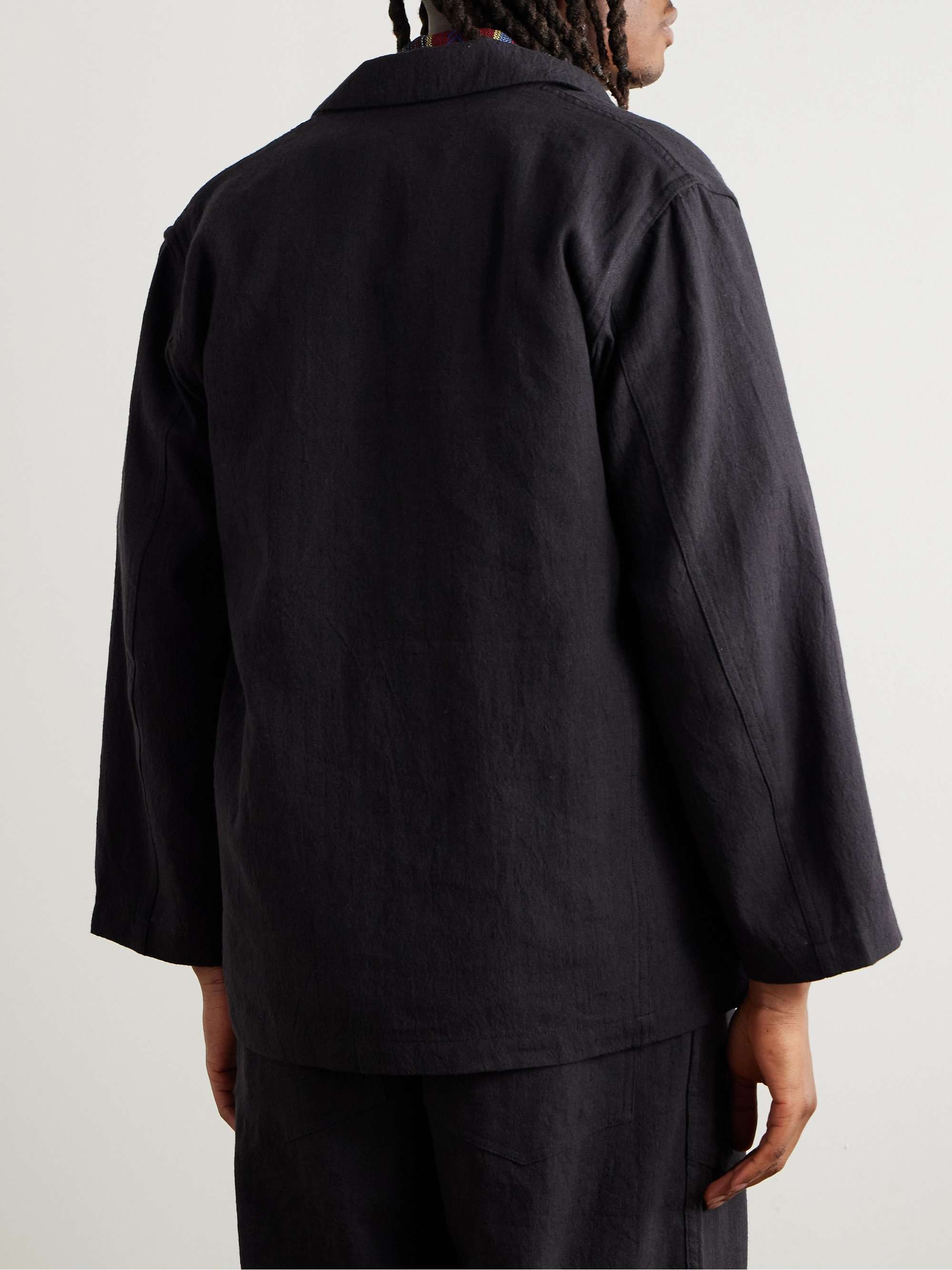 Linen and Cotton-Blend Suit Jacket view