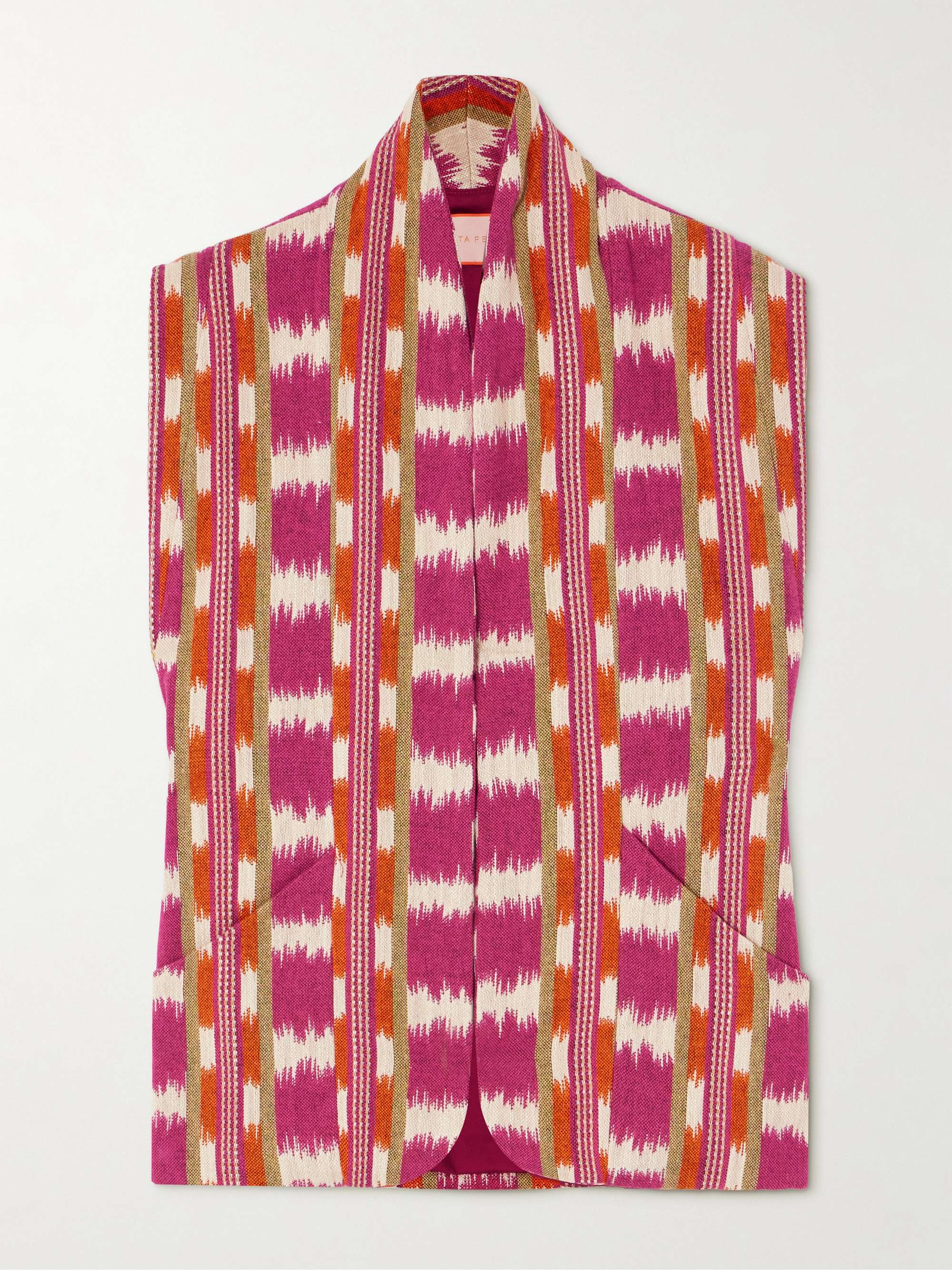 Ramatuelle jacquard vest hero visual