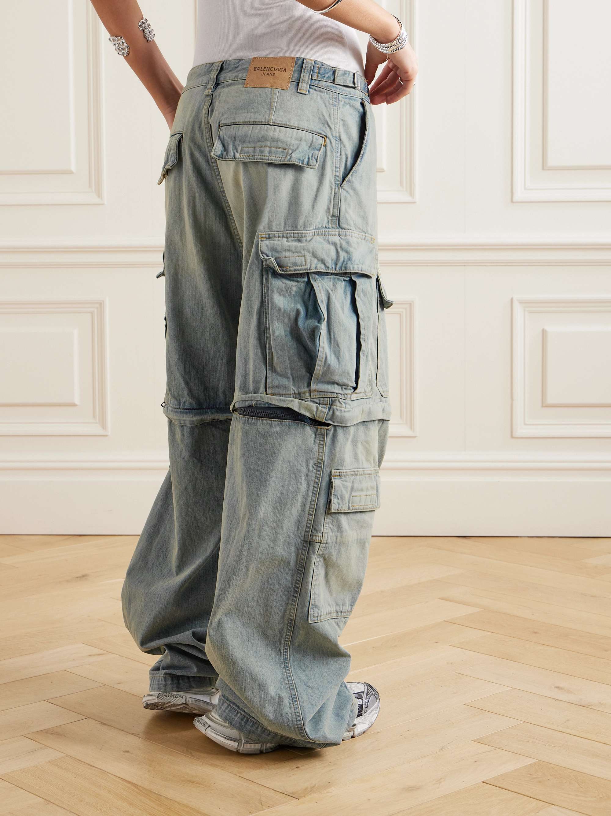 Cargo boyfriend jeans view