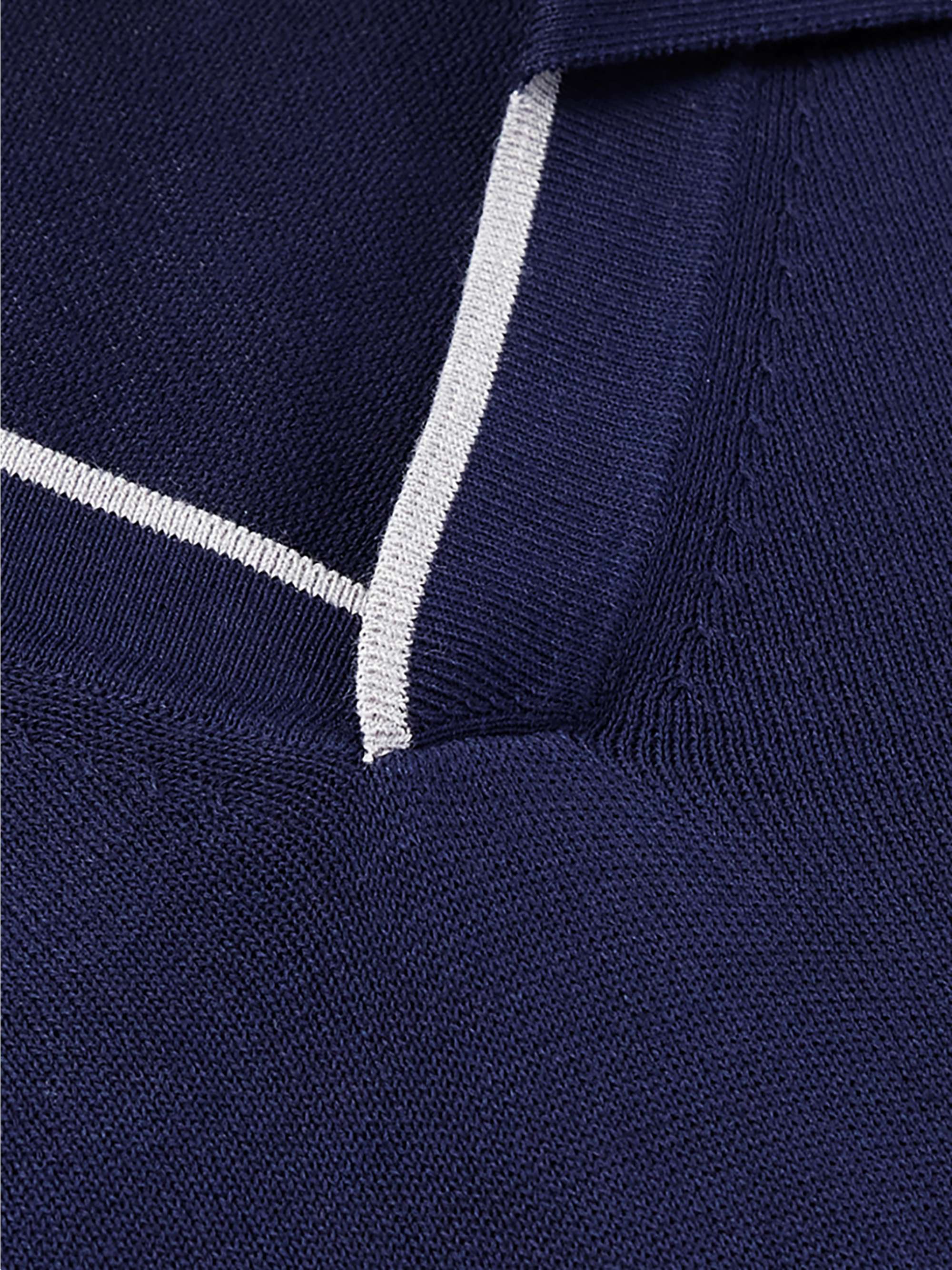 Zanone Slim-Fit Cotton Polo Shirt view