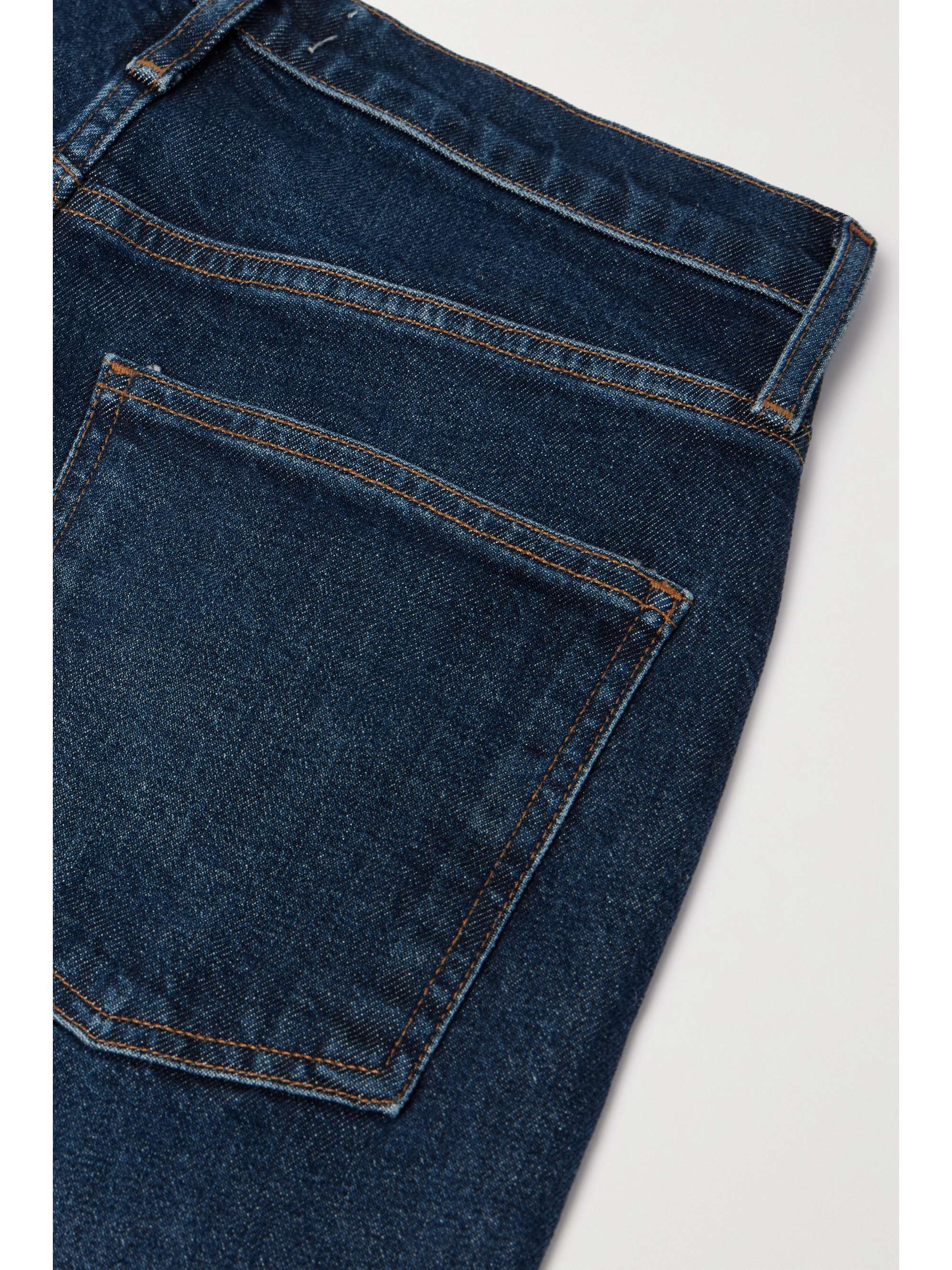 Freya high-rise slim-leg organic jeans view