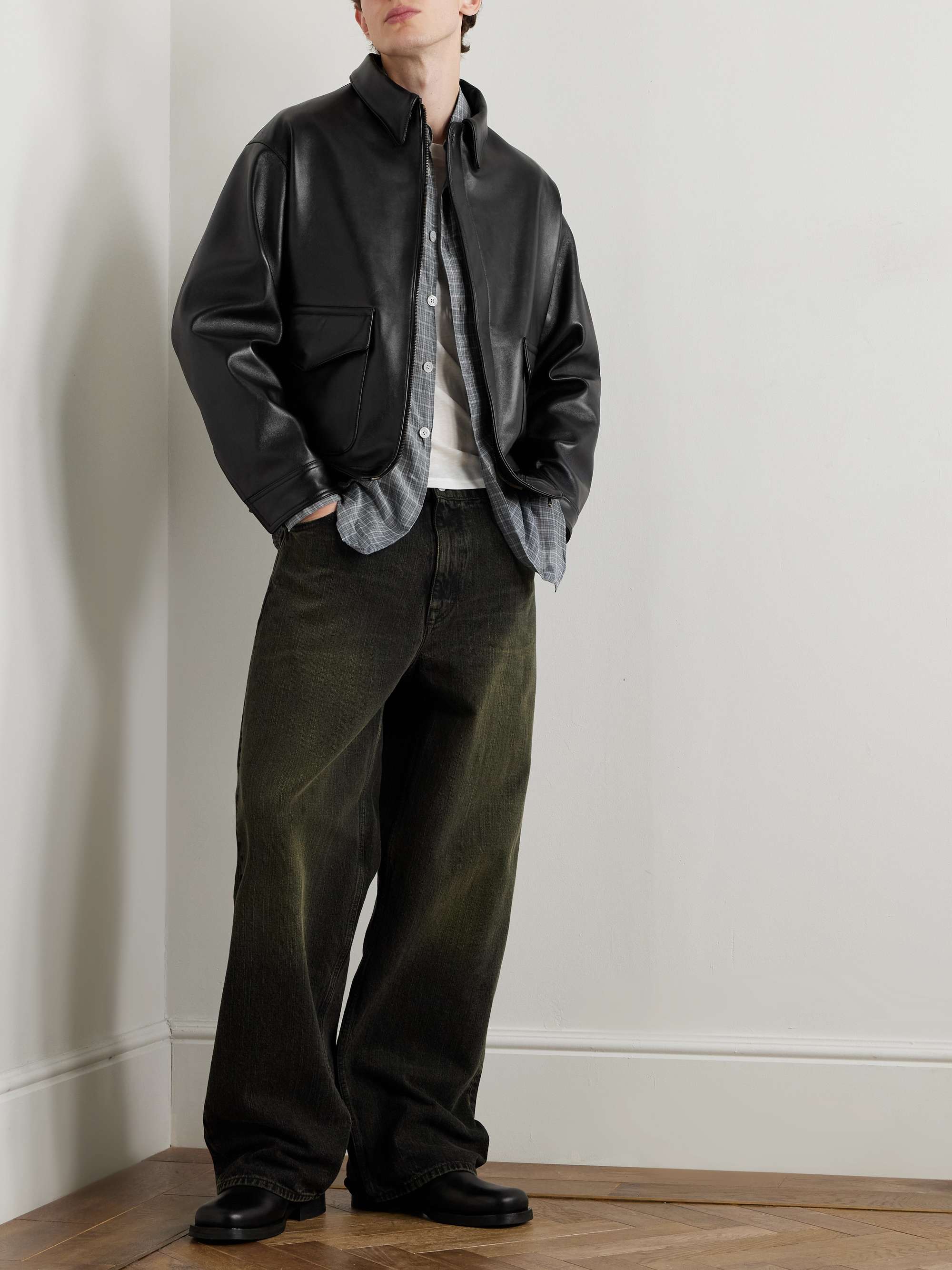 Type A-2 Leather Jacket view