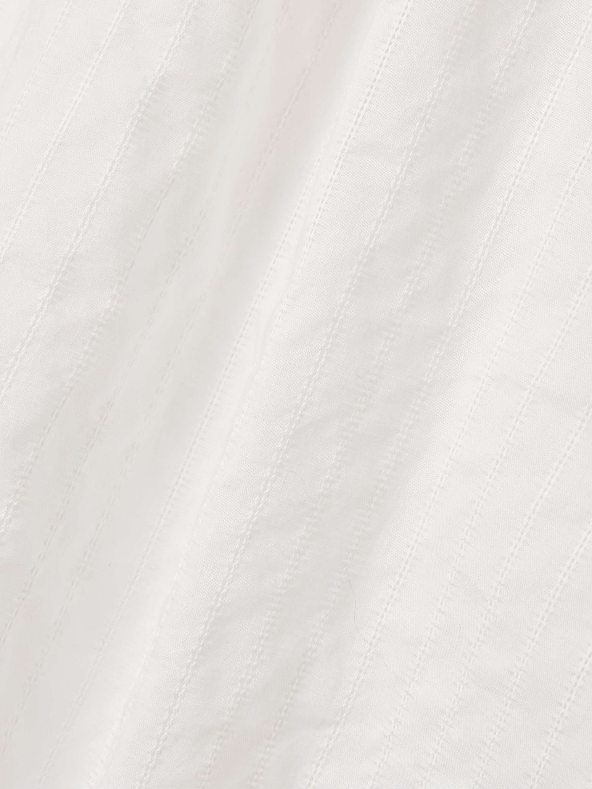 Crochet-trimmed organic cotton-voile mini dress view