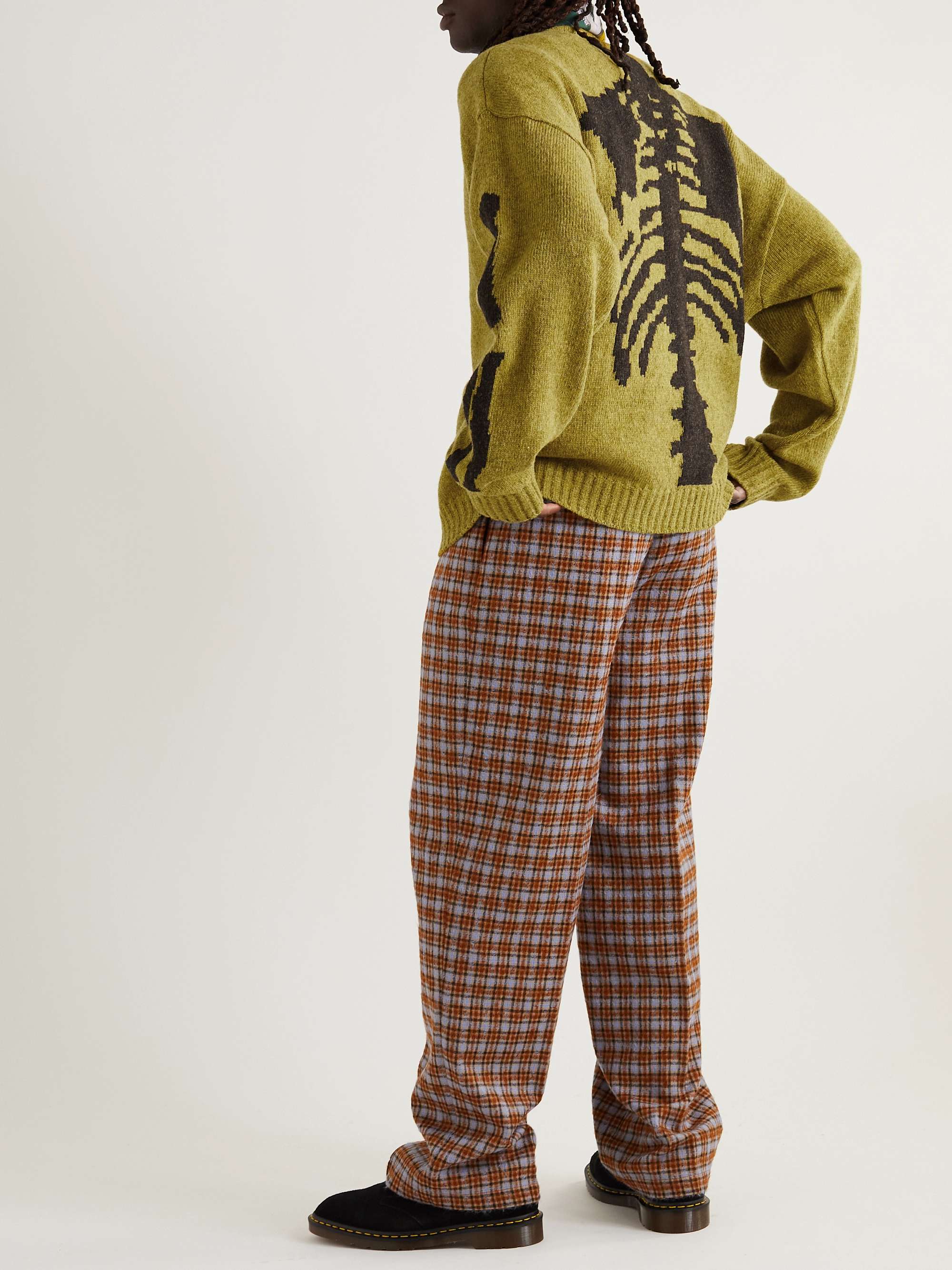 Intarsia Wool Sweater view