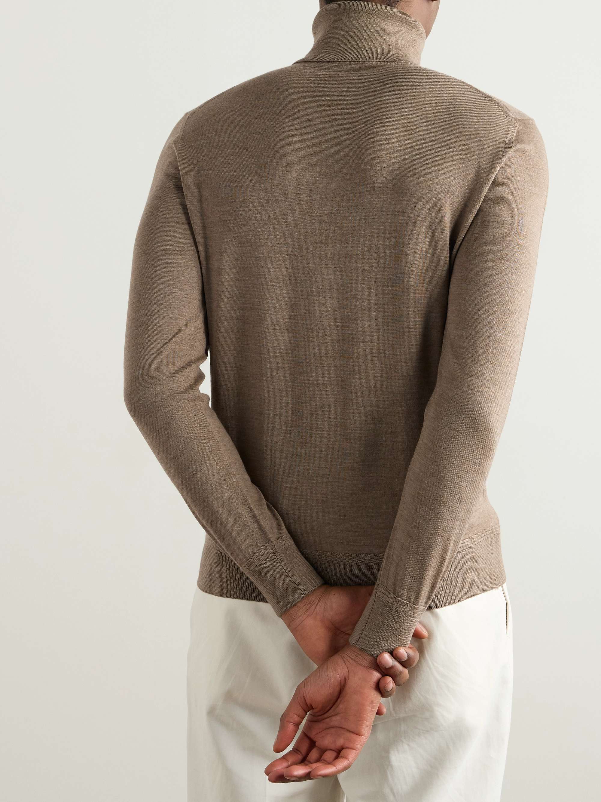 Merino Wool Rollneck Sweater view