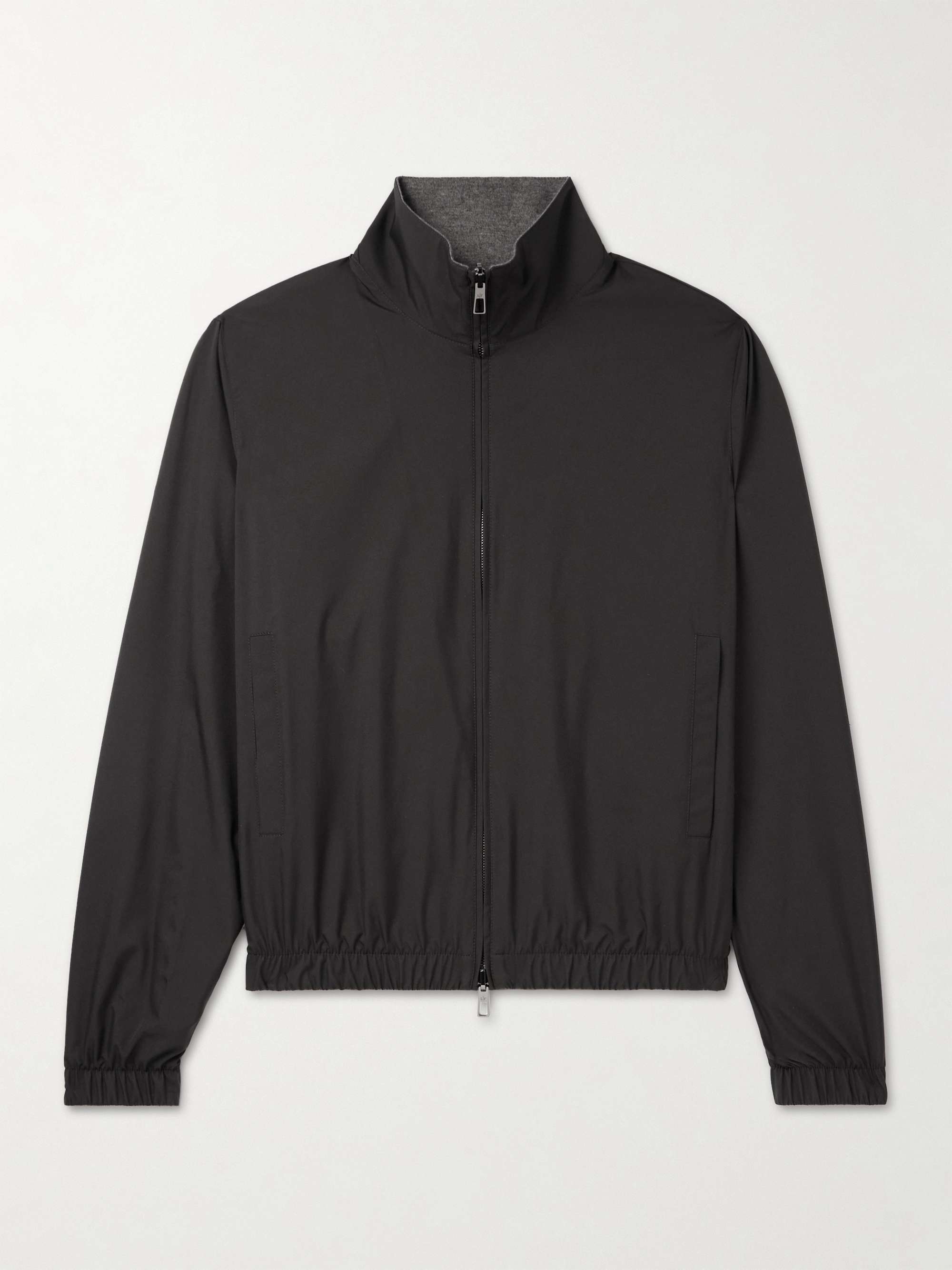 Reversible Windmate® Storm System® Shell and Cashmere Bomber Jacket hero visual