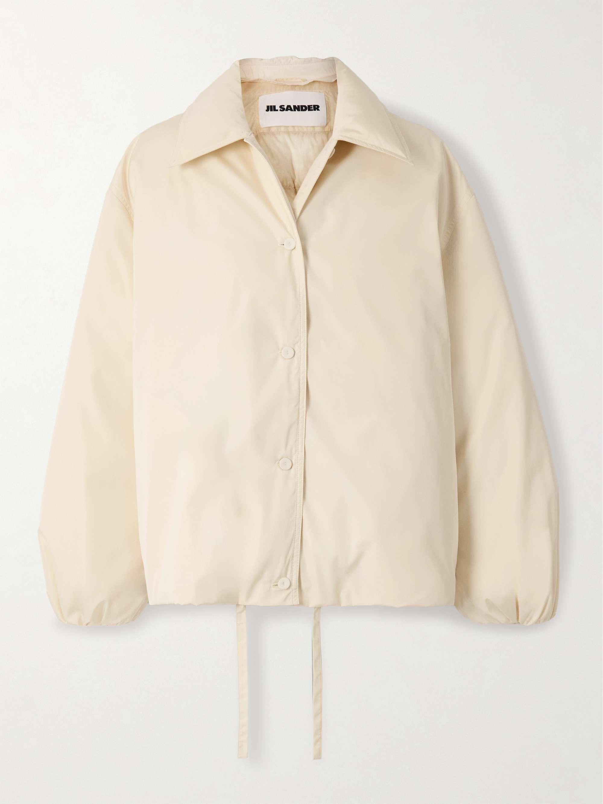 Padded shell down jacket hero visual