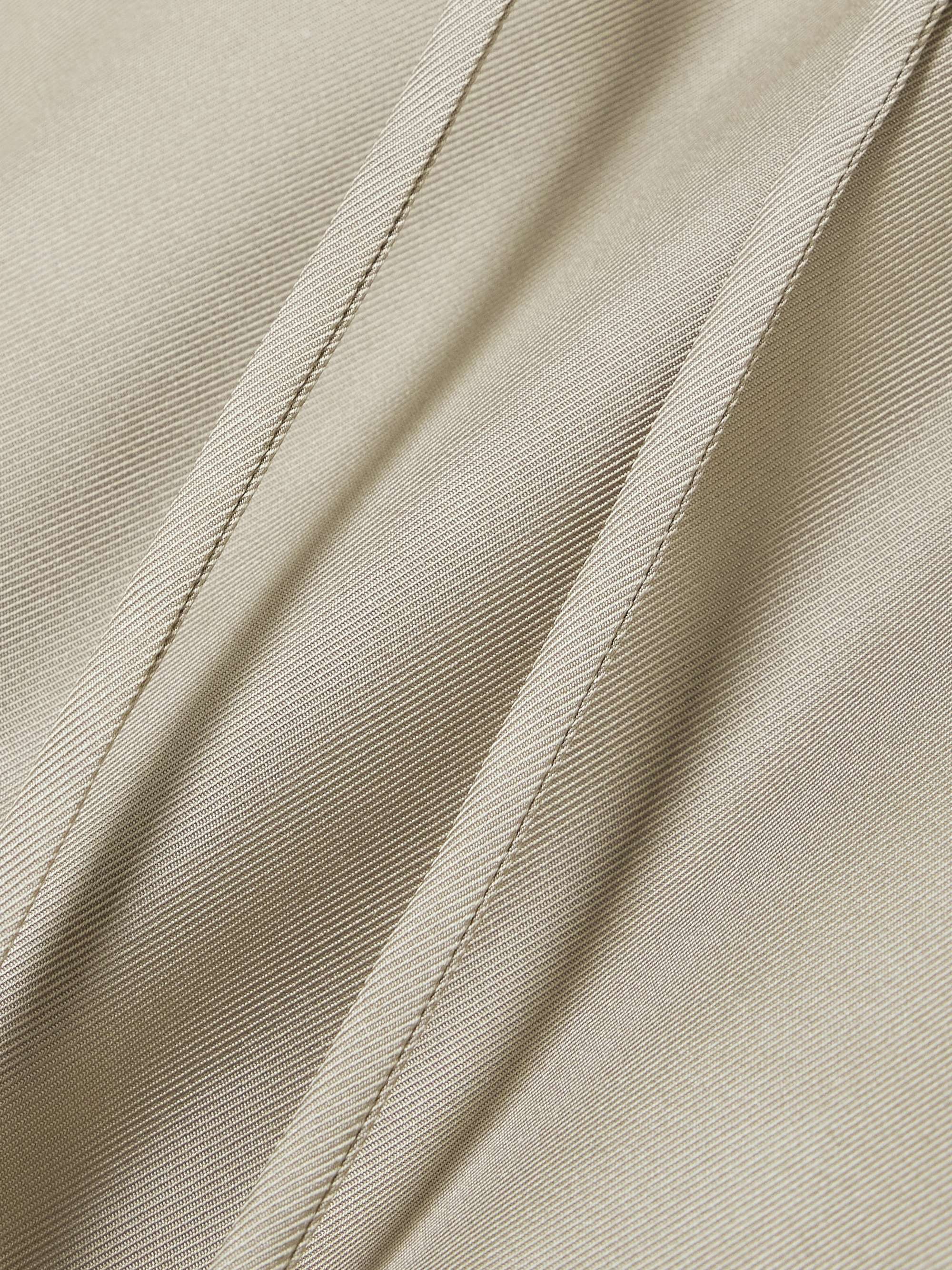 Nuka silk-twill hoodie view