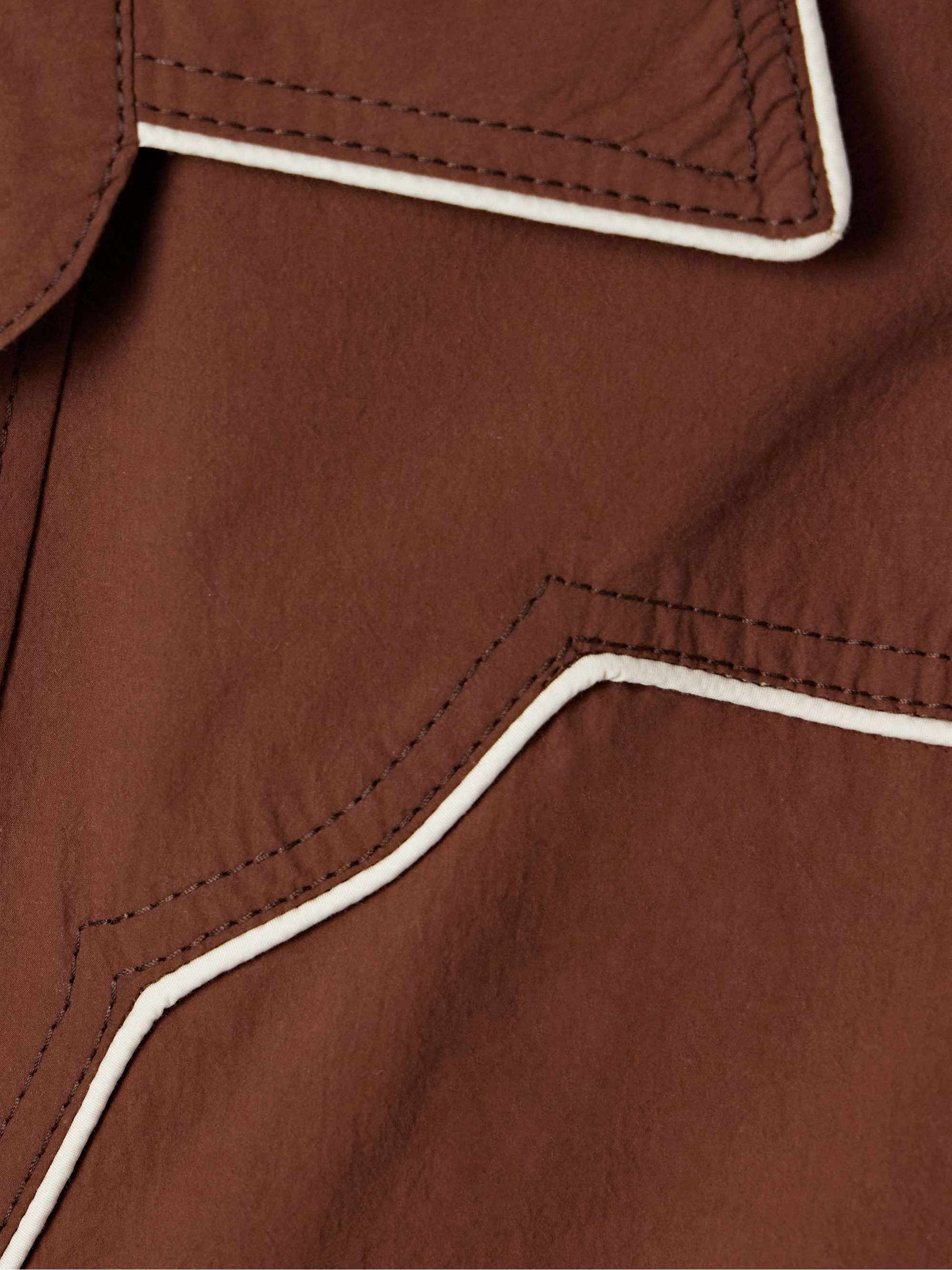 Hacia Puerto cotton-poplin shirt view
