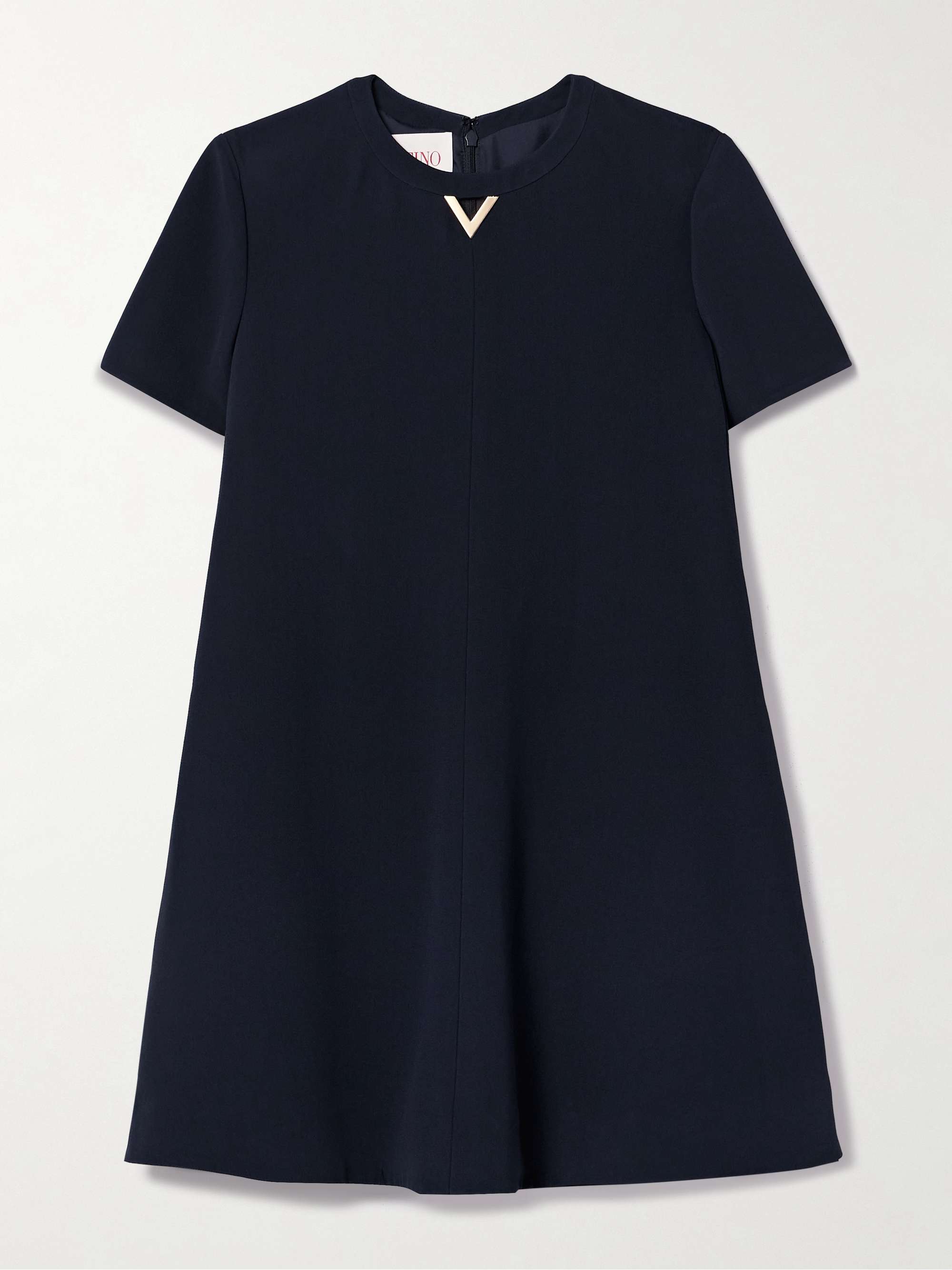 Embellished cutout crepe mini dress hero visual