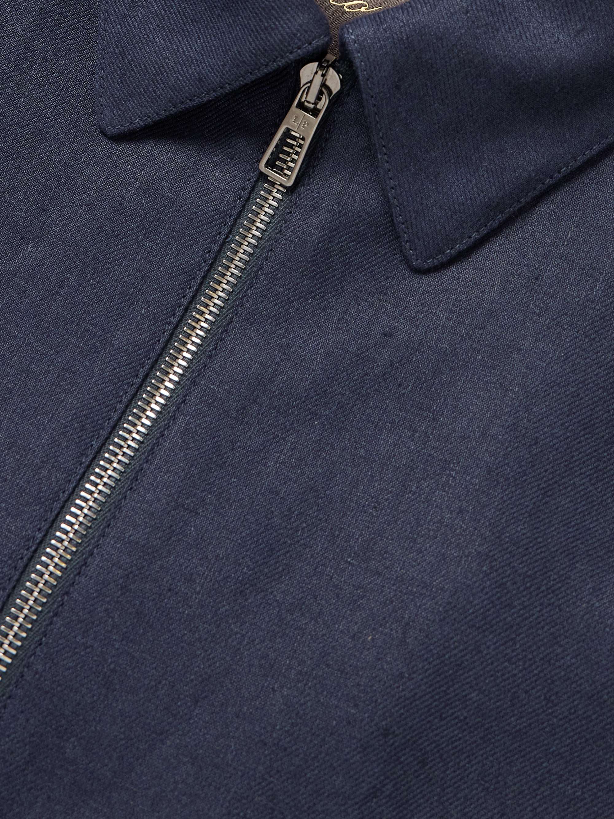 Maurin Linen-Twill Blouson Jacket view
