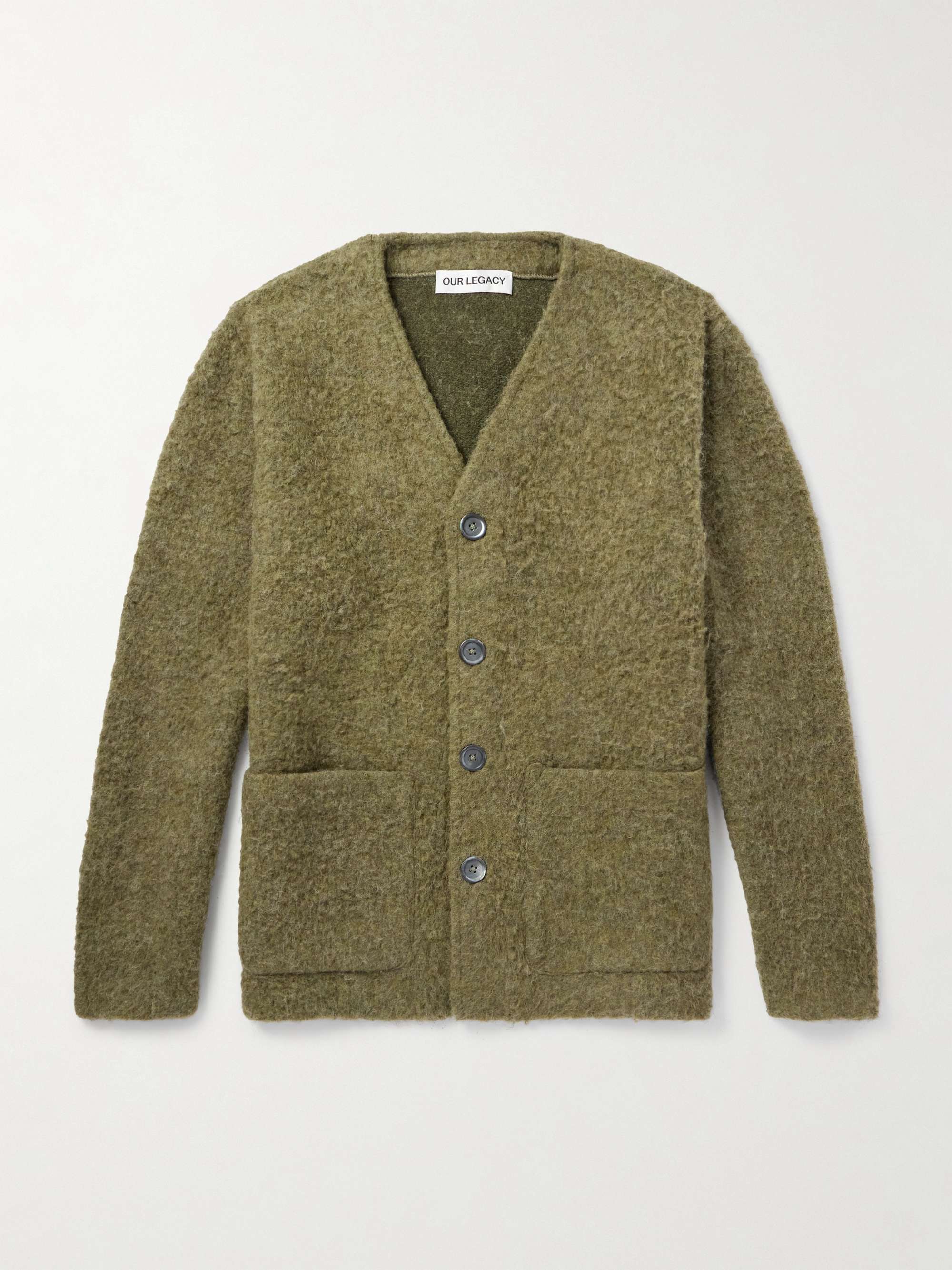 Brushed-Knit Cardigan hero visual