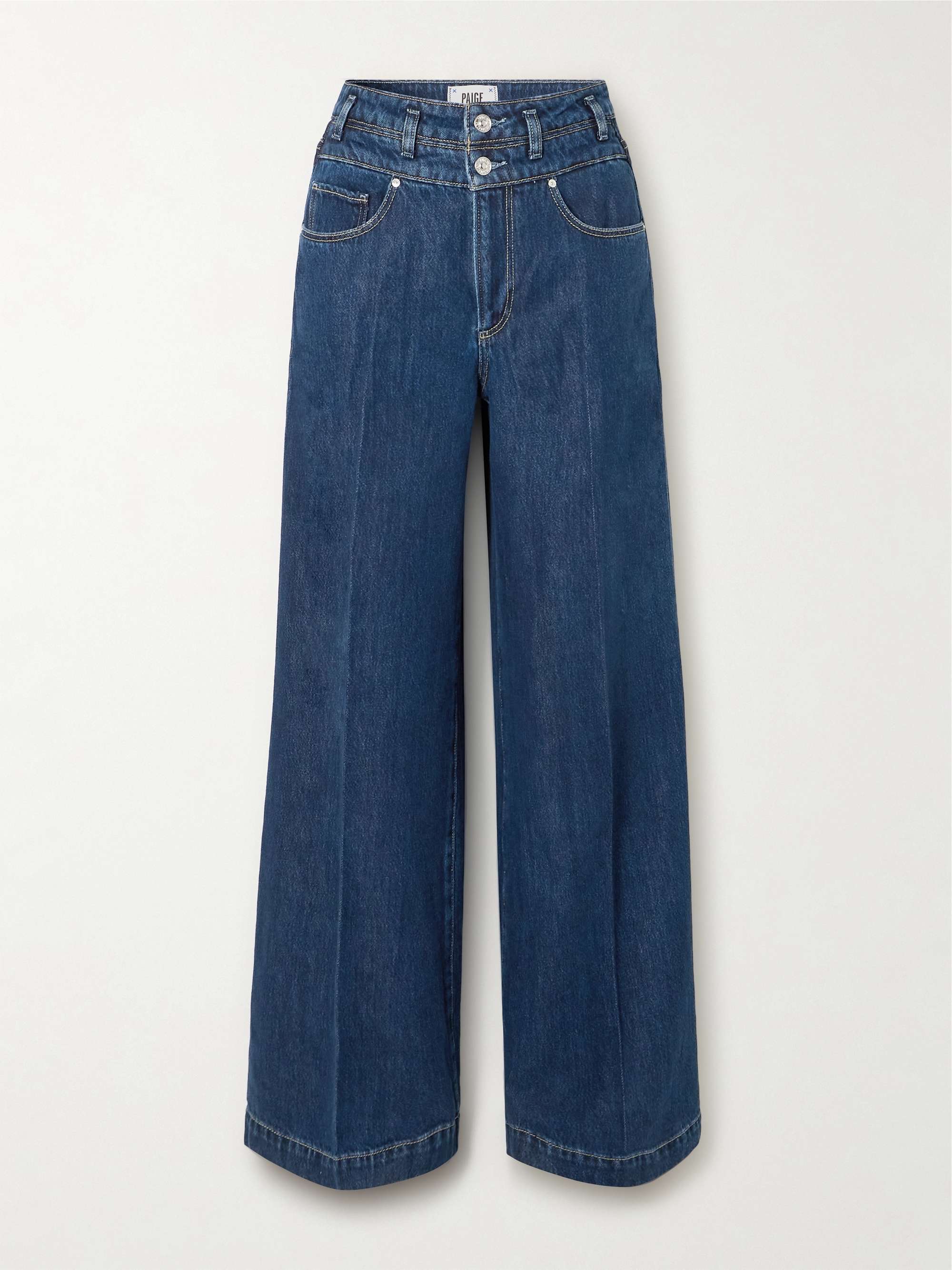 Portial high-rise wide-leg jeans hero visual