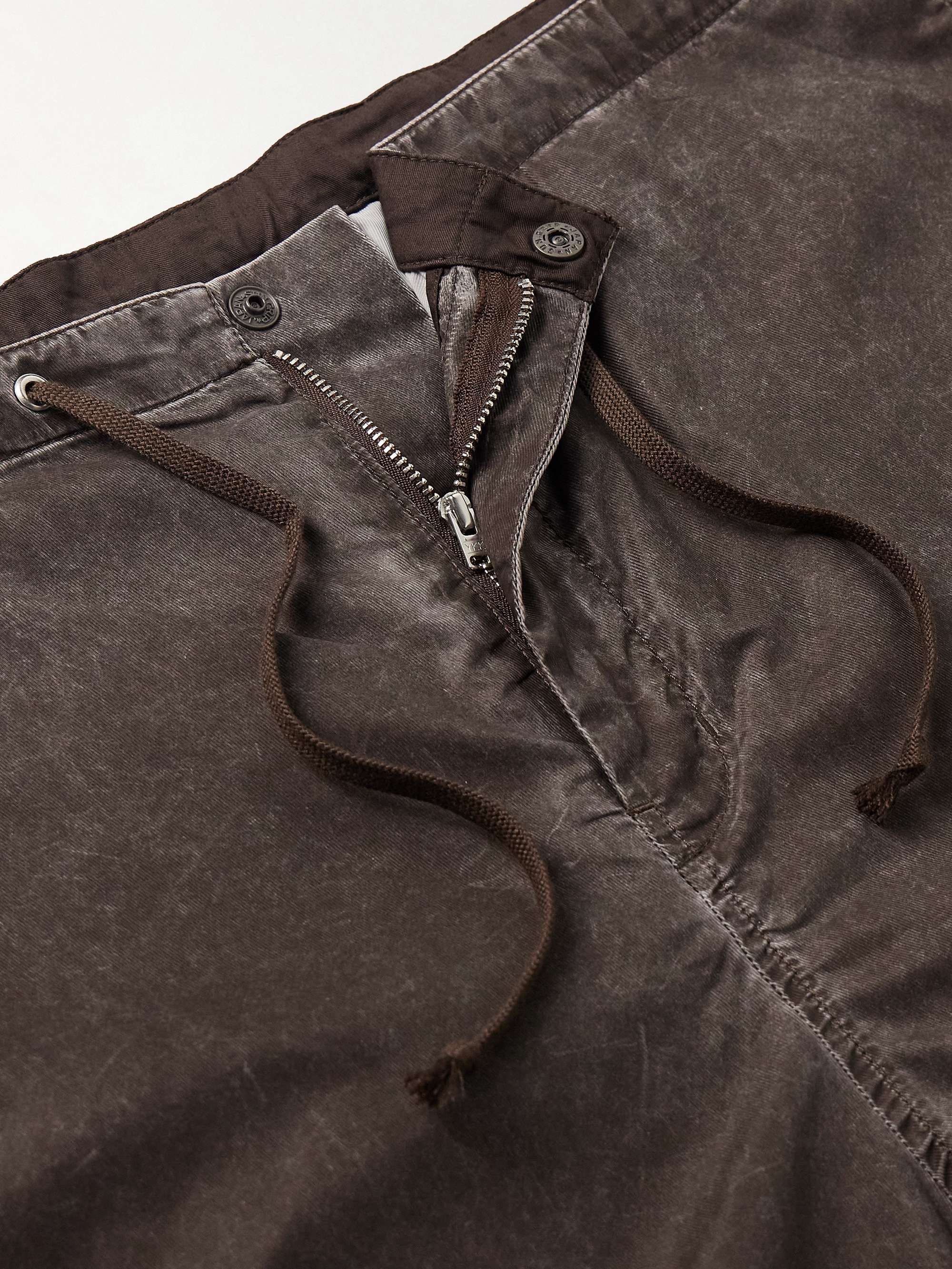 Way Straight-Leg Shell Drawstring Cargo Trousers view