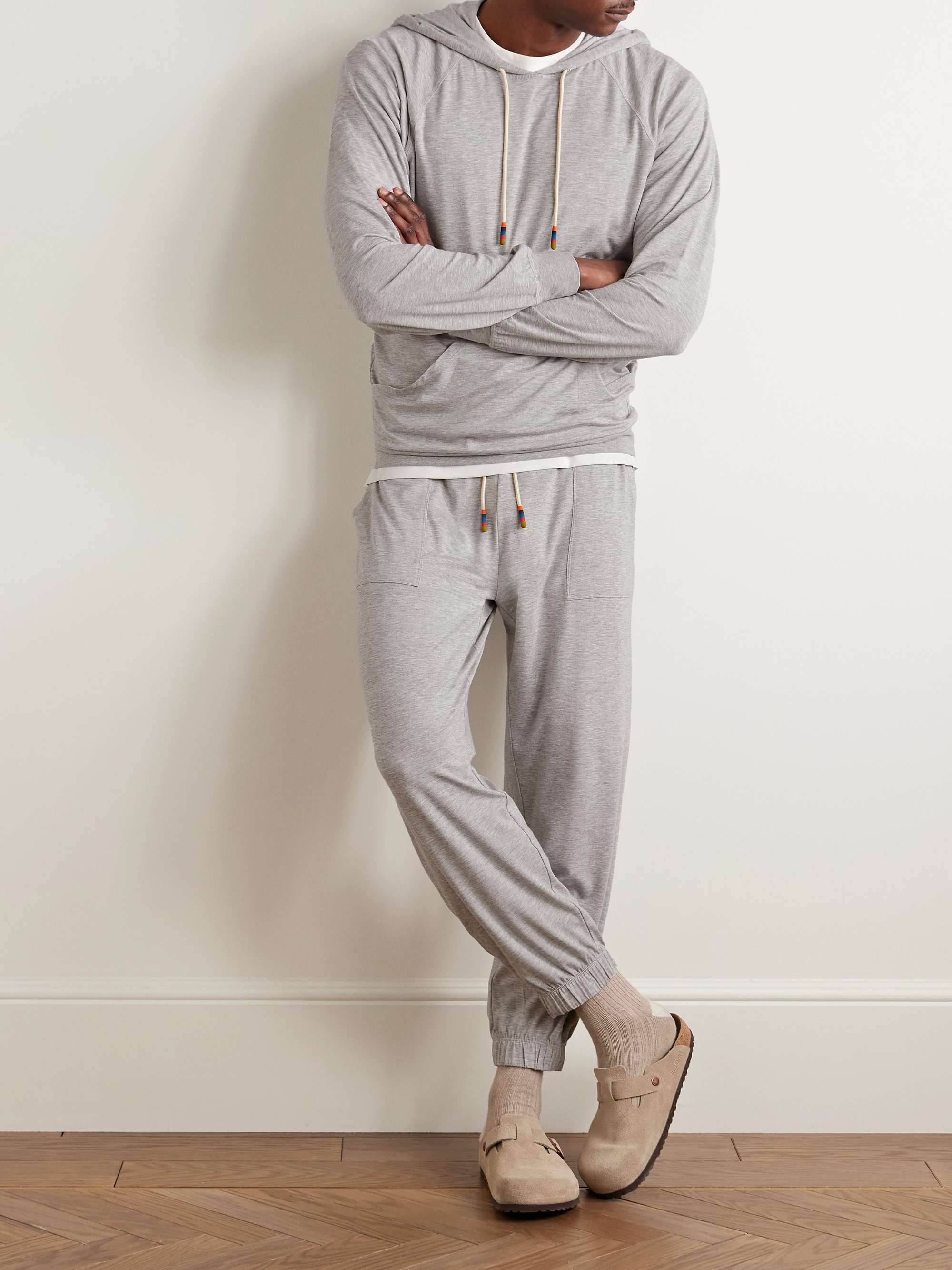 Harry Tapered Modal-Blend Jersey Sweatpants view