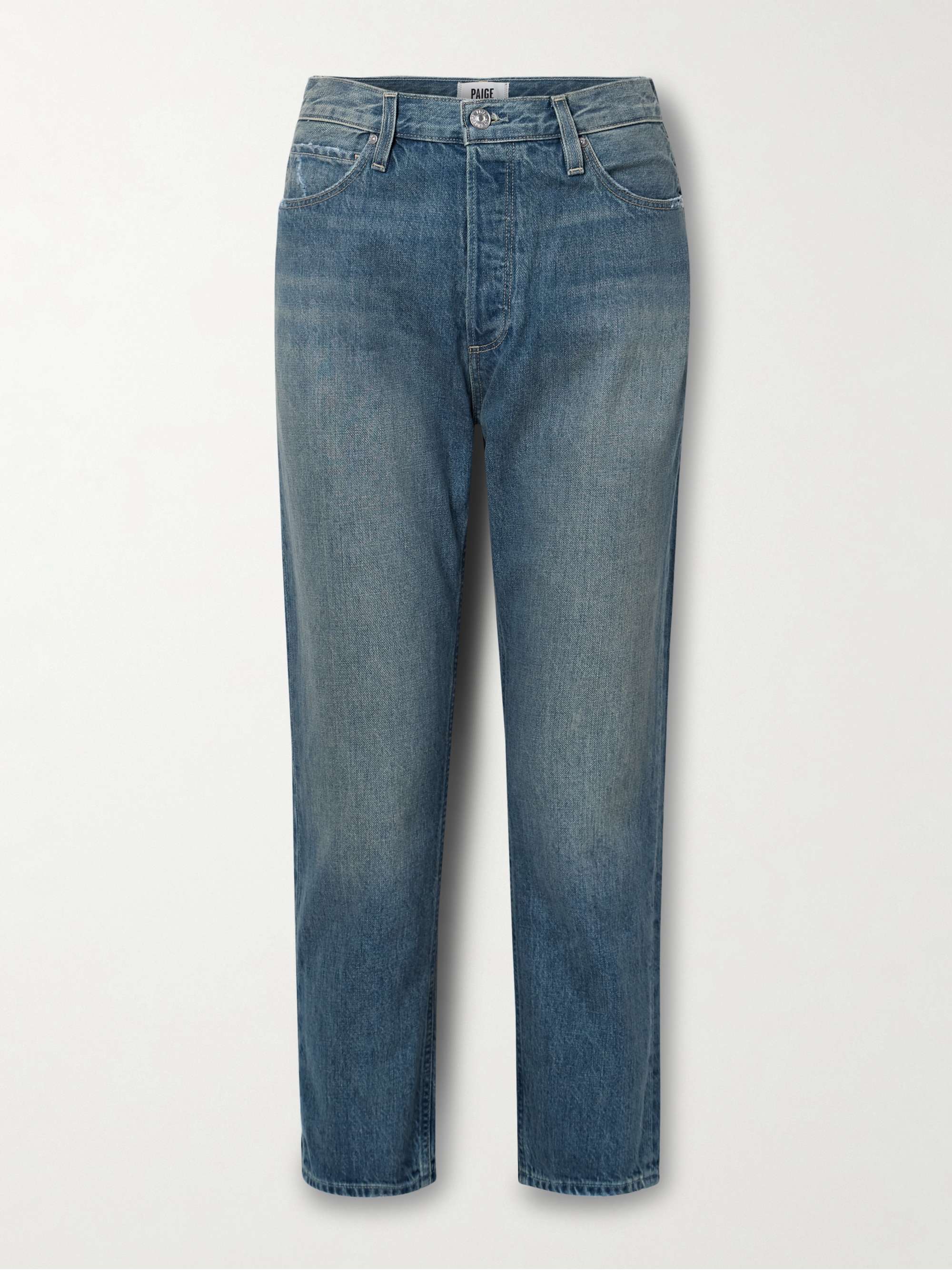 Billy cropped high-rise straight-leg jeans hero visual
