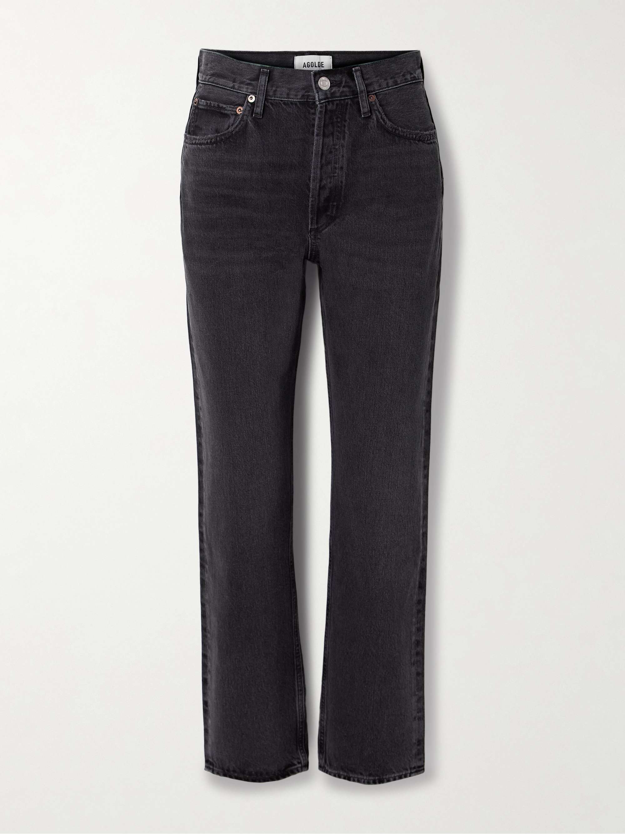 '90s Pinch Waist high-rise straight-leg jeans hero visual