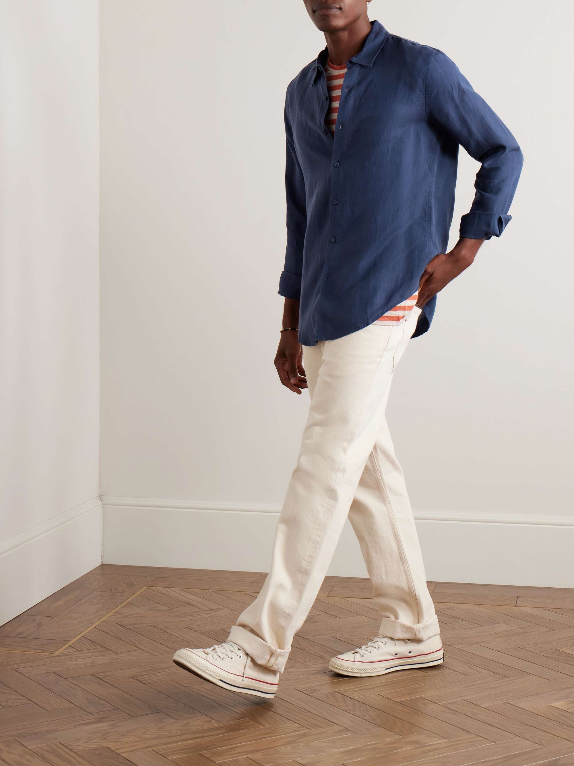 Air Linen and Lyocell-Blend Shirt view