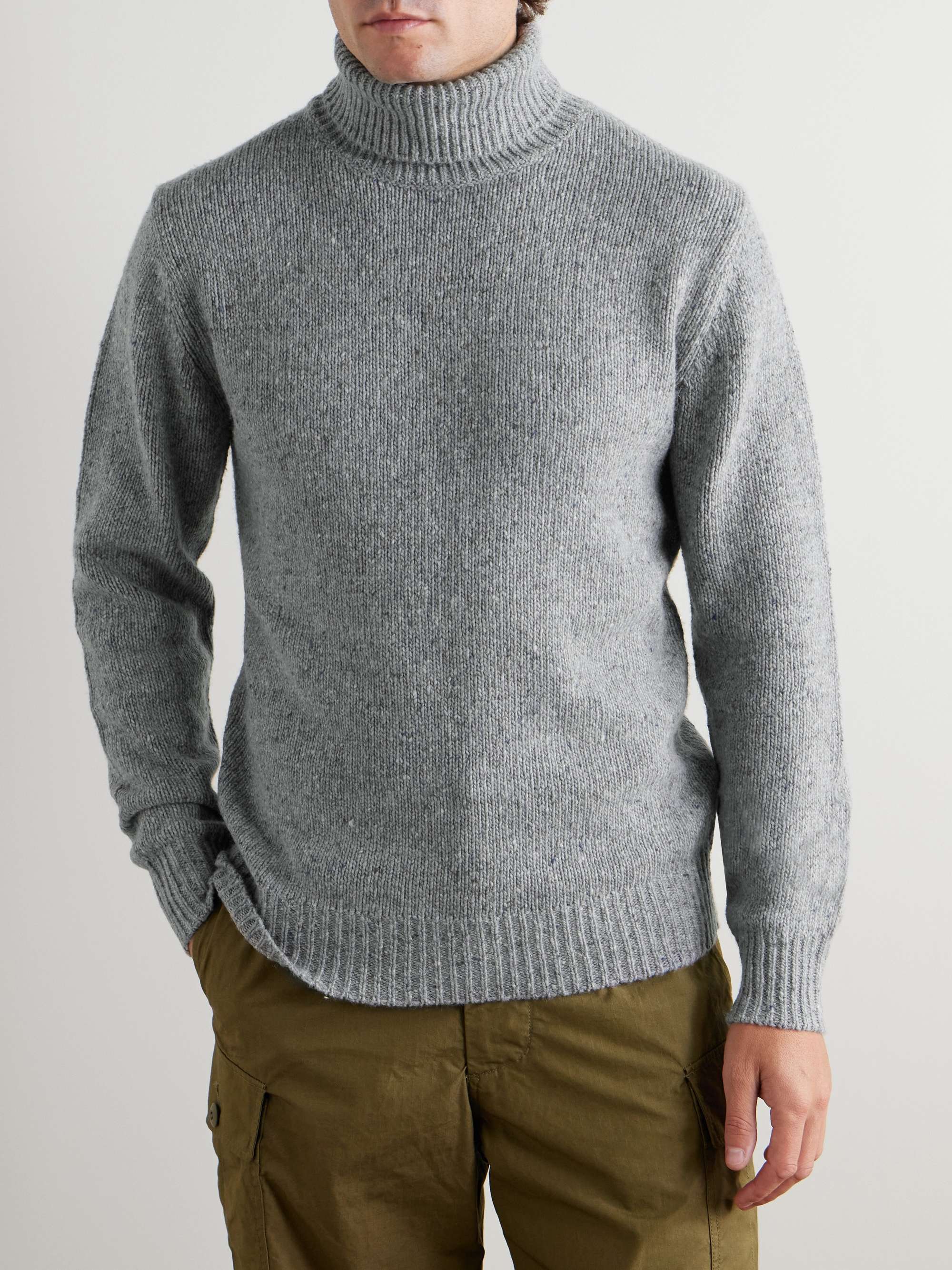 Donegal Wool-Blend Rollneck Sweater view