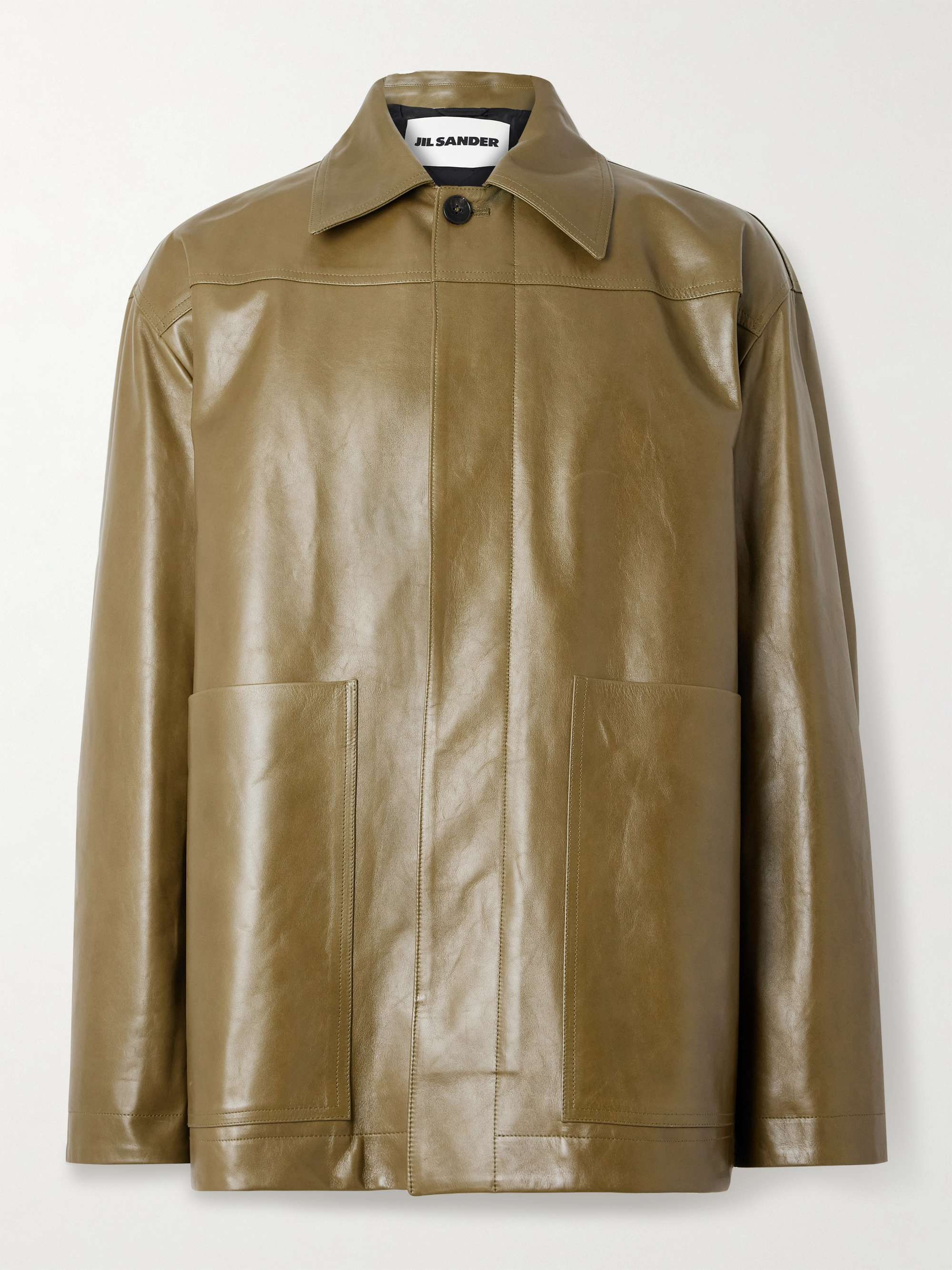 Oversized Leather Jacket hero visual