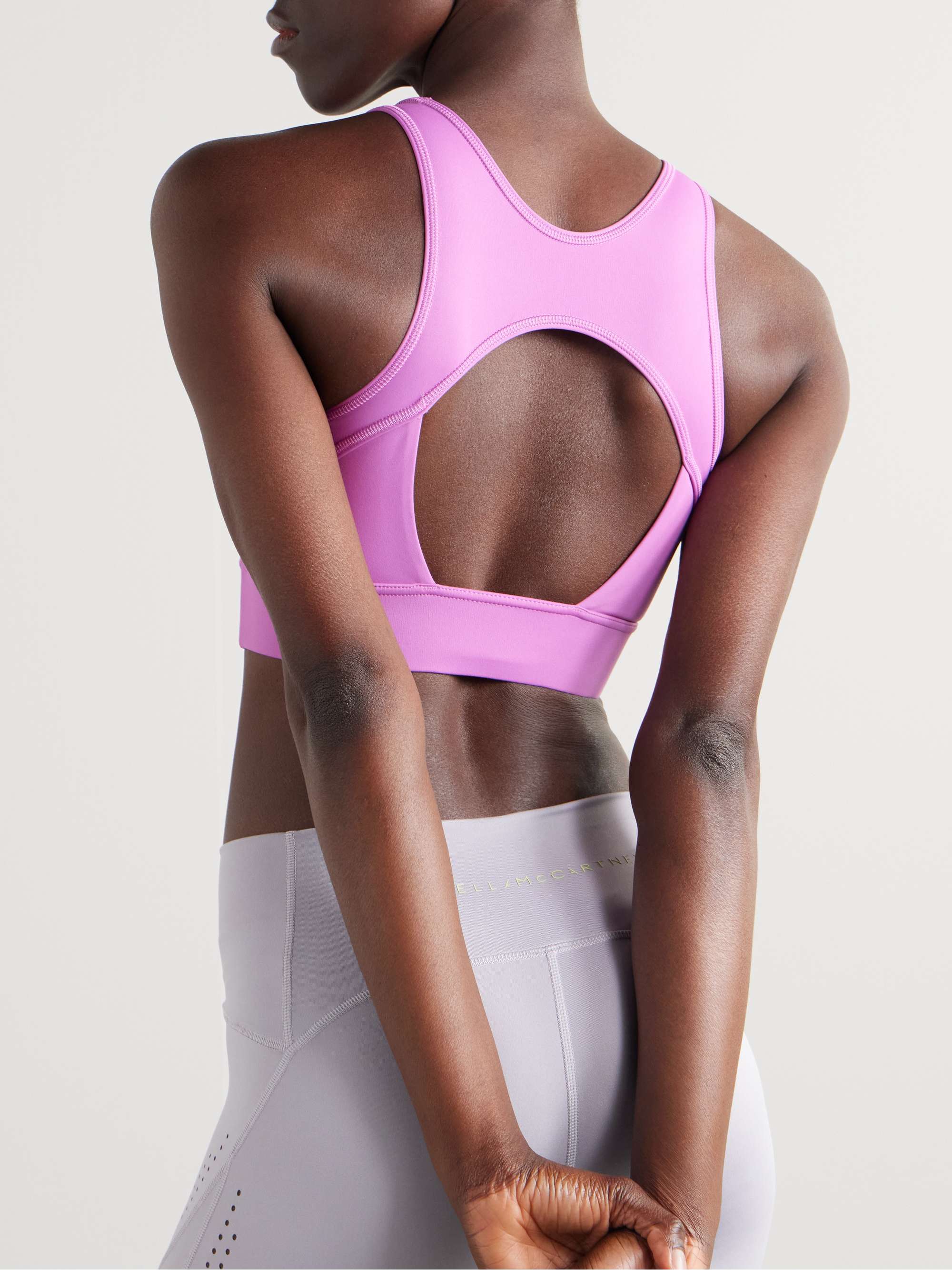 TrueStrength recycled stretch sports bra view