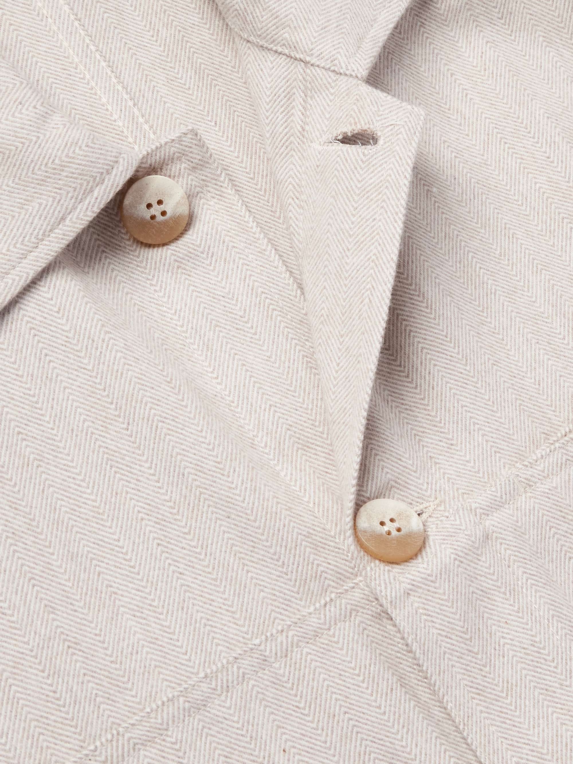Belford Cotton and Cashmere-Blend Jacket view