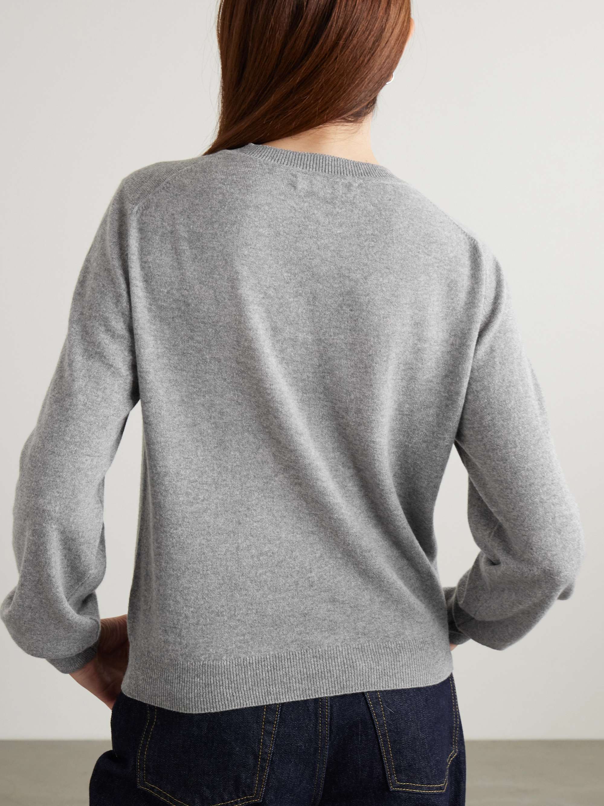 Enya mélange cashmere and cotton-blend cardigan view