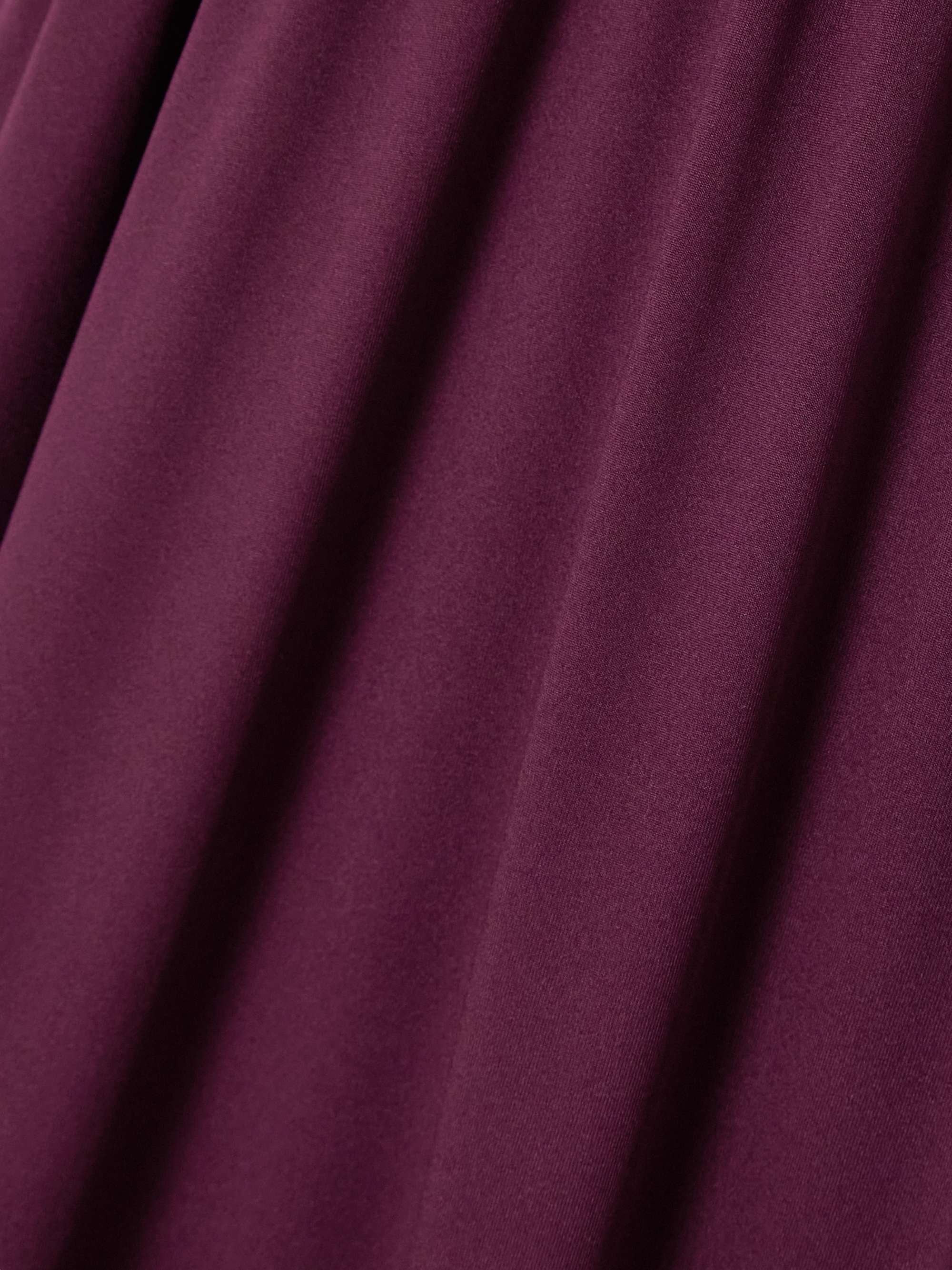 Char ruched wrap-effect recycled stretch-jersey maxi dress view