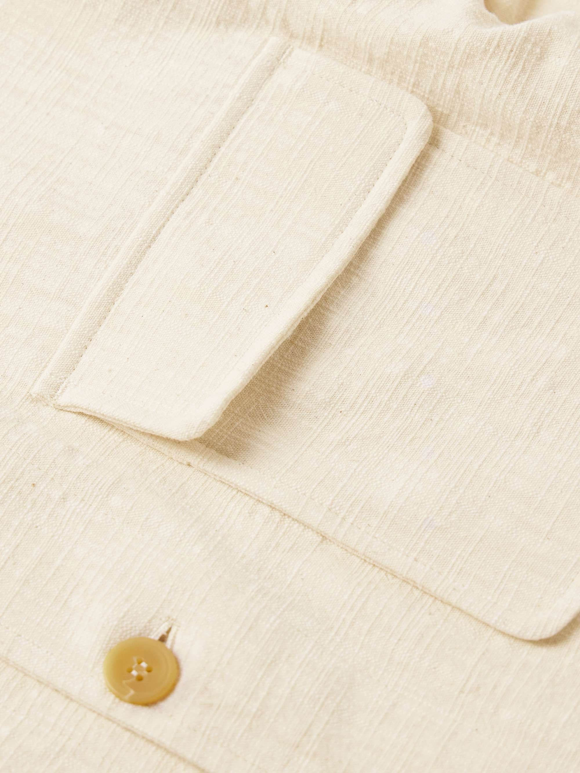 Garden Slub Cotton-Canvas Shirt Jacket view