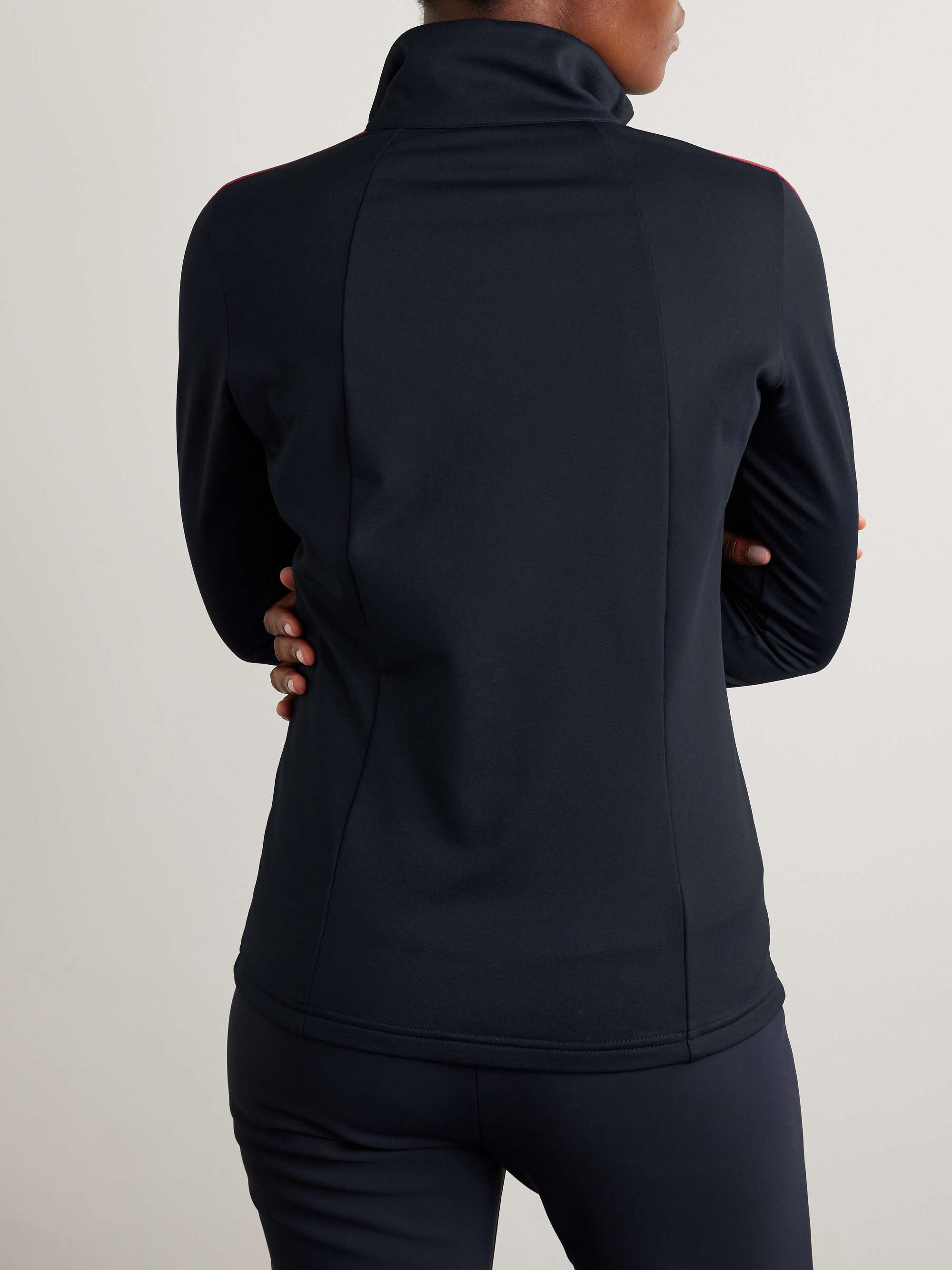 Stellia II grosgrain-trimmed stretch-jersey base layer view