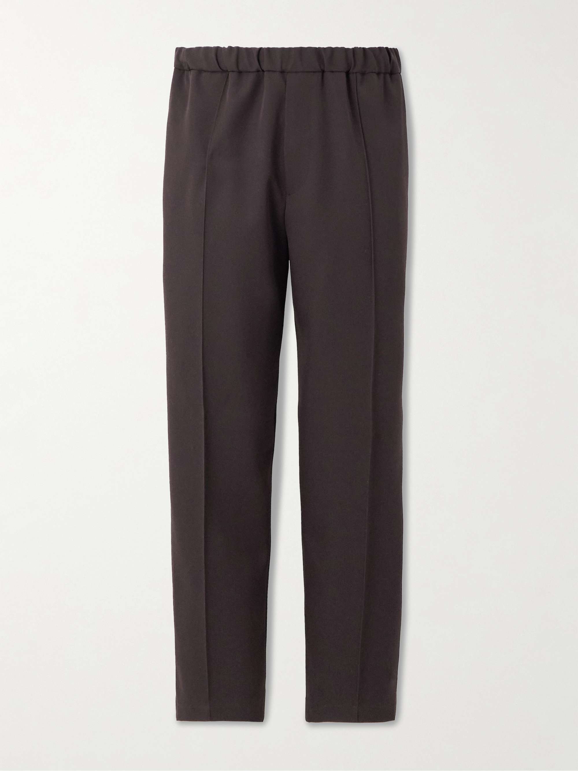 Tapered Cropped Gabardine Trousers hero visual