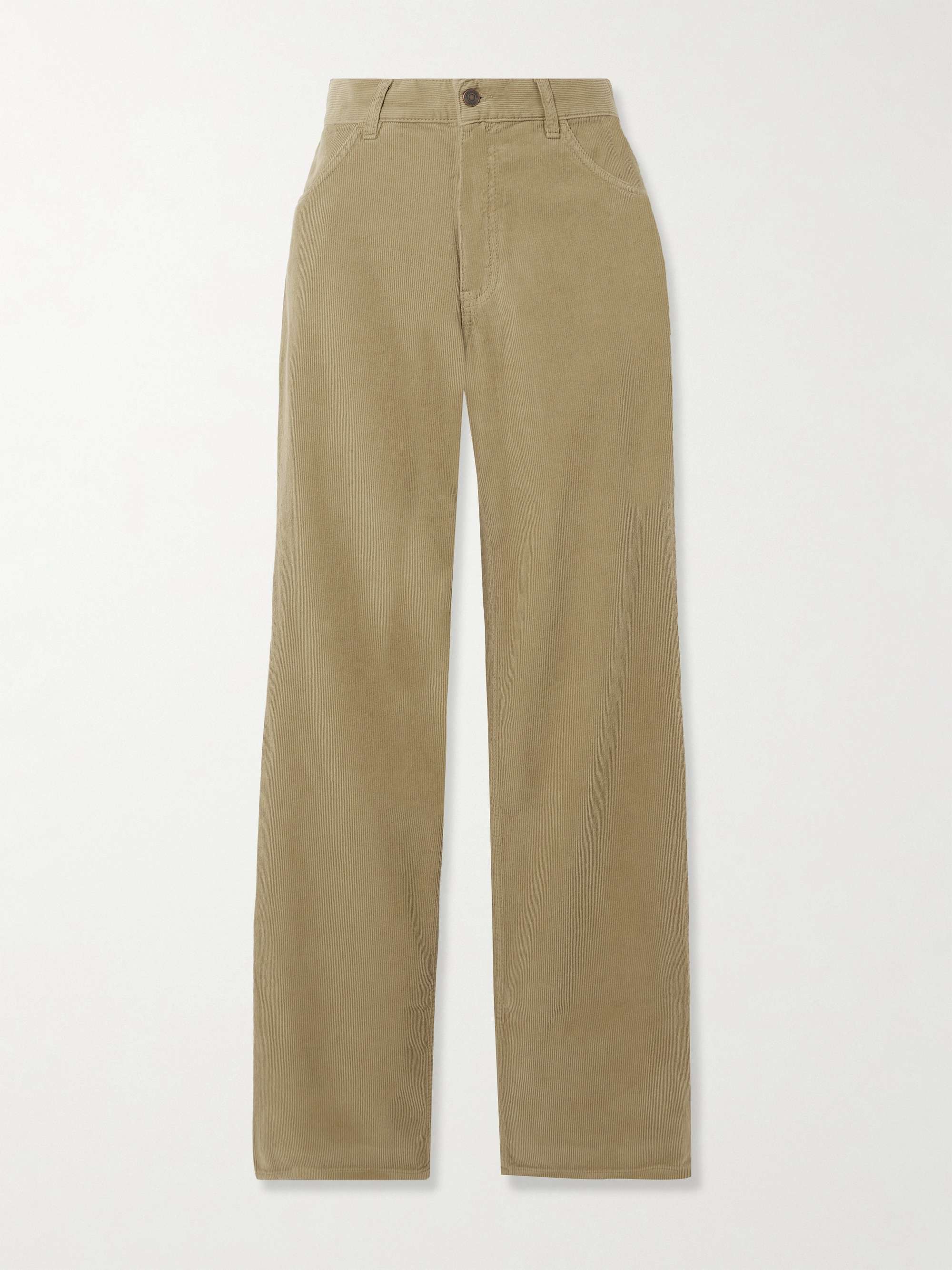 Juniper cotton-corduroy straight-leg pants hero visual
