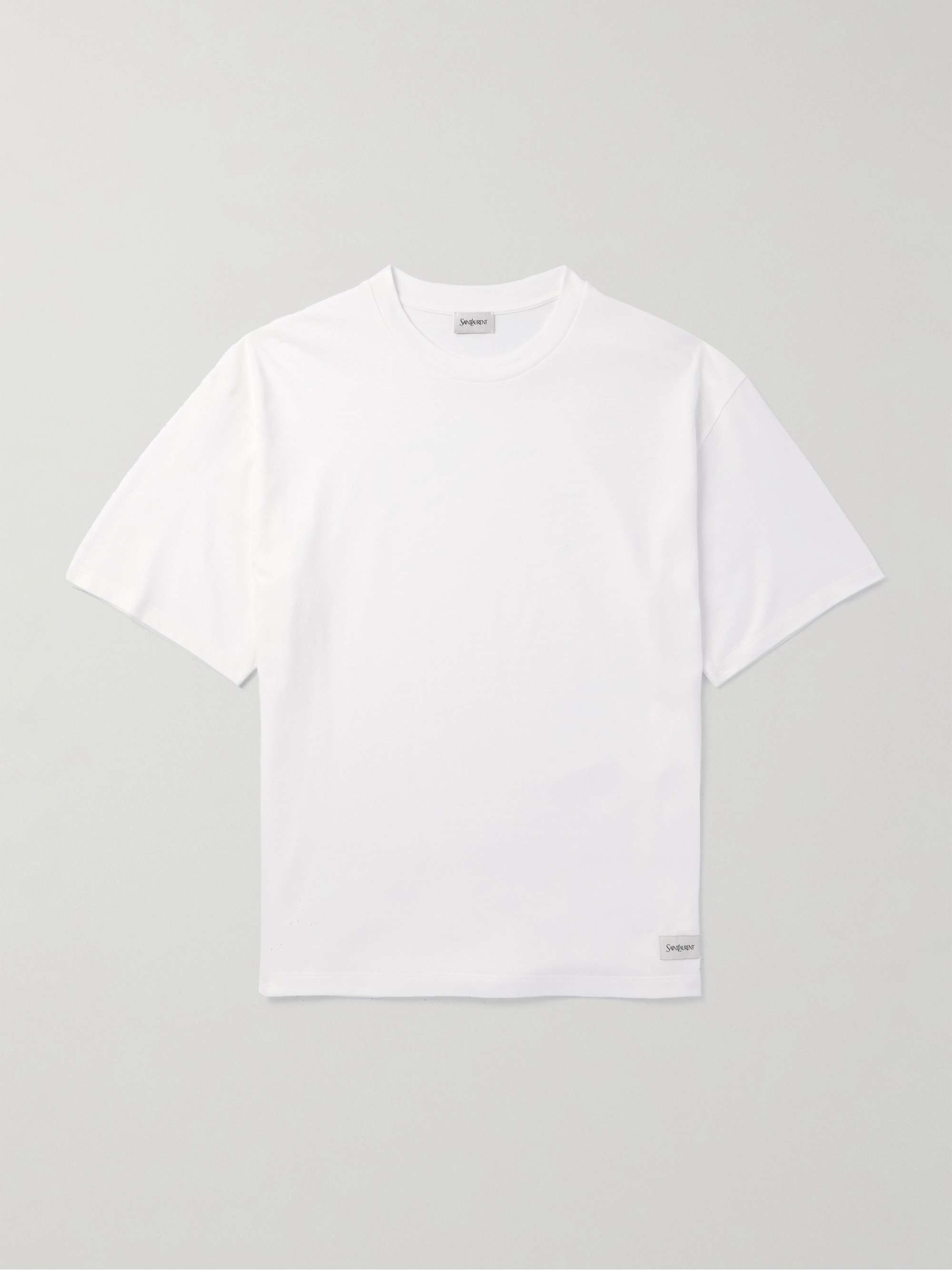 Logo-Appliquéd Cotton and Modal-Blend Jersey T-Shirt hero visual