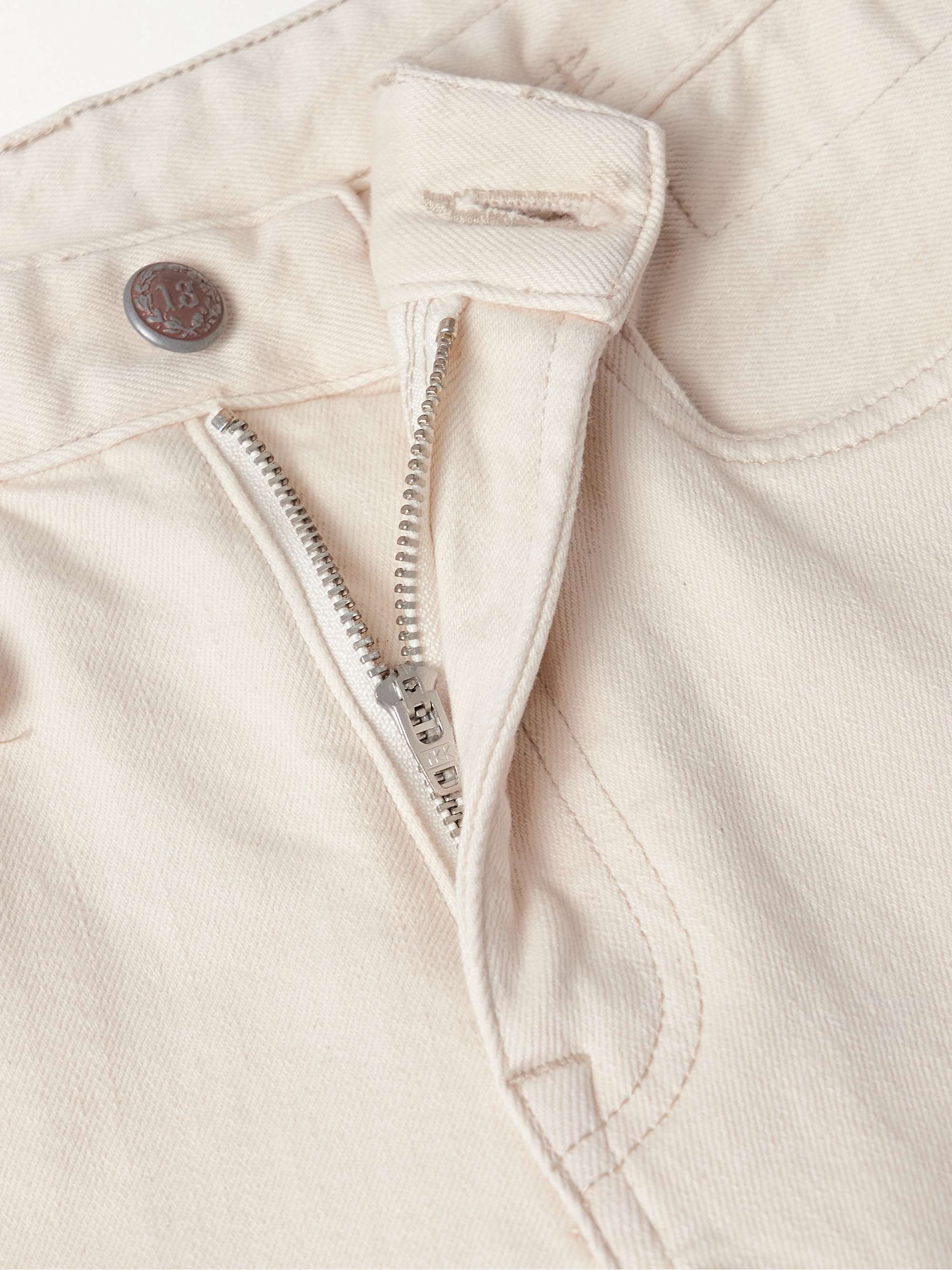 Romeo cropped mid-rise flared jeans view