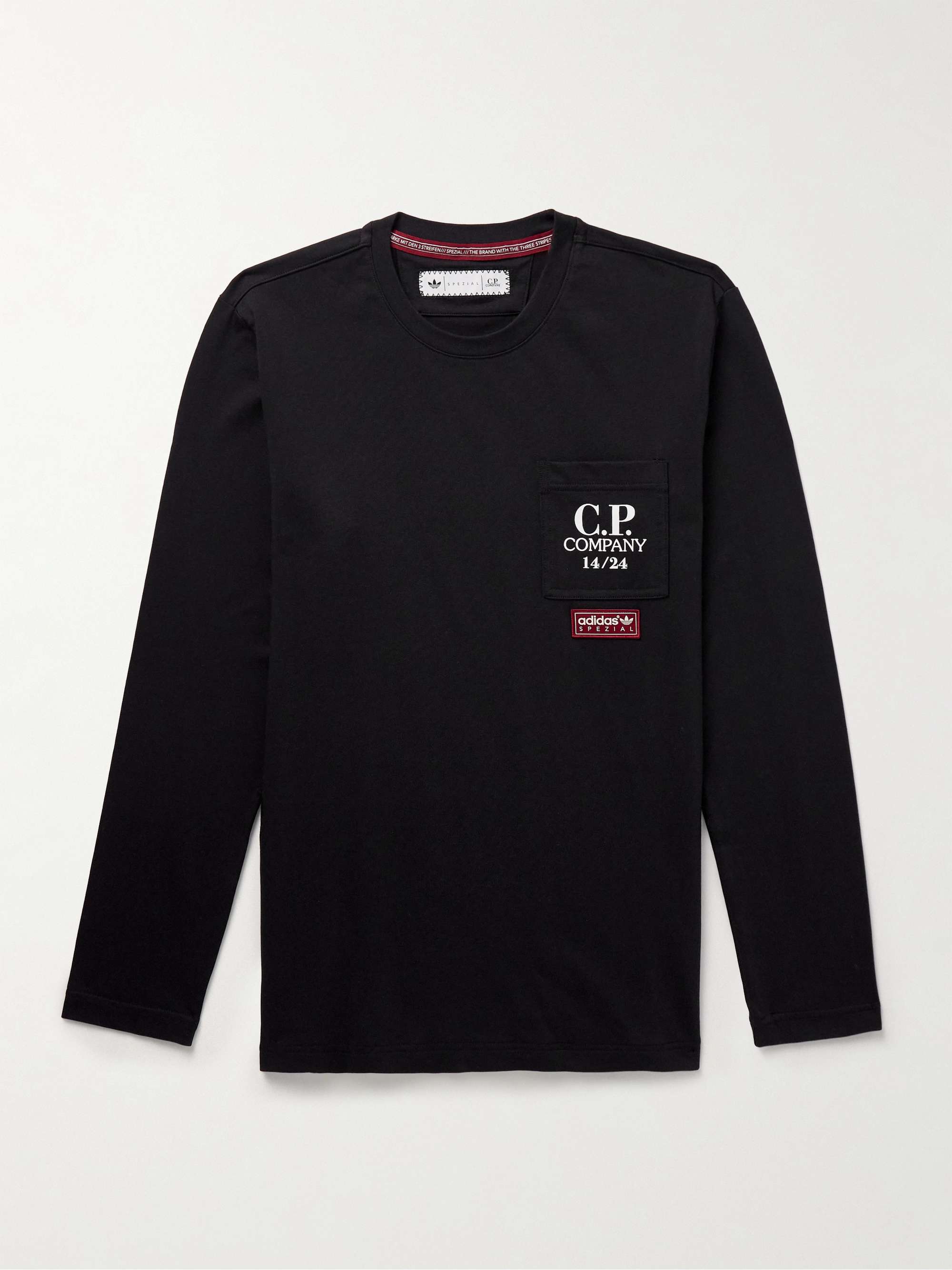 + C.P. Company Spezial Logo-Appliquéd Printed Organic Cotton-Jersey T-Shirt hero visual