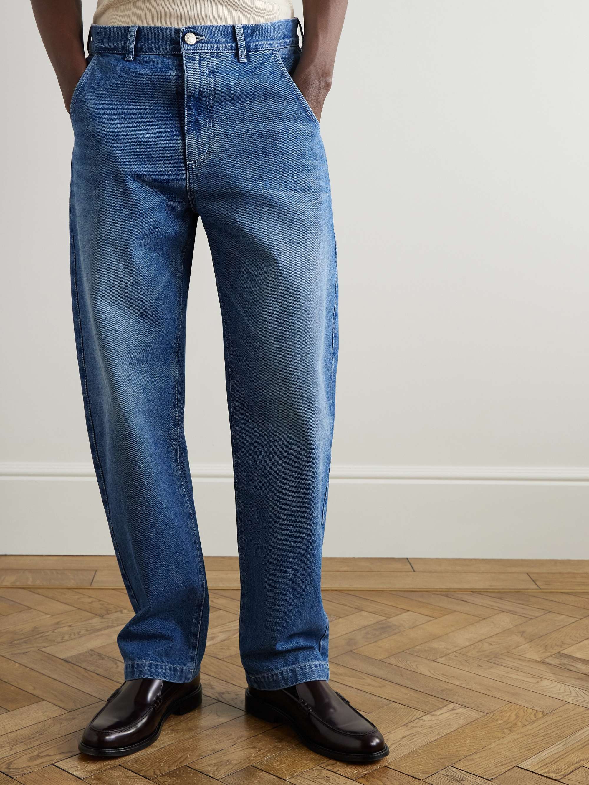 Regular Straight-Leg Jeans view
